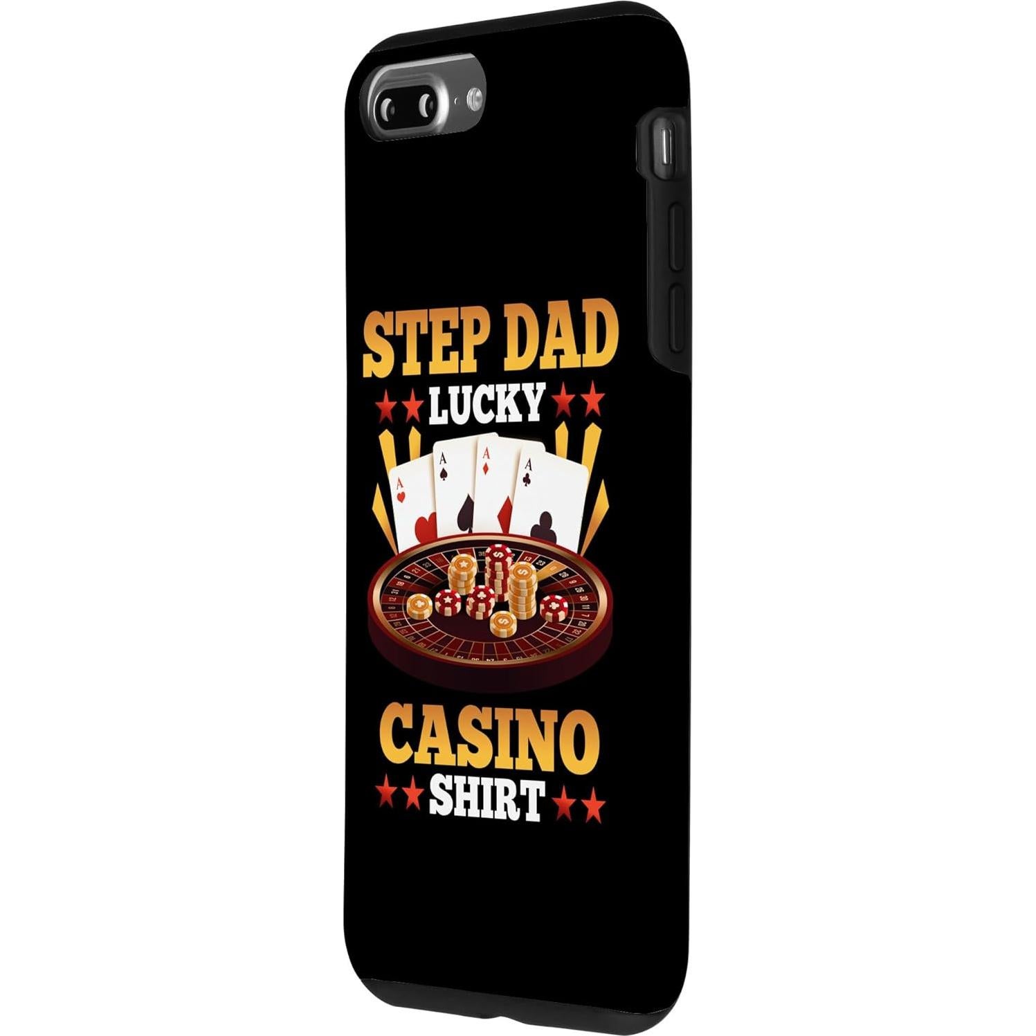 Camiseta Familiar Papá Afortunado para Cumpleaños