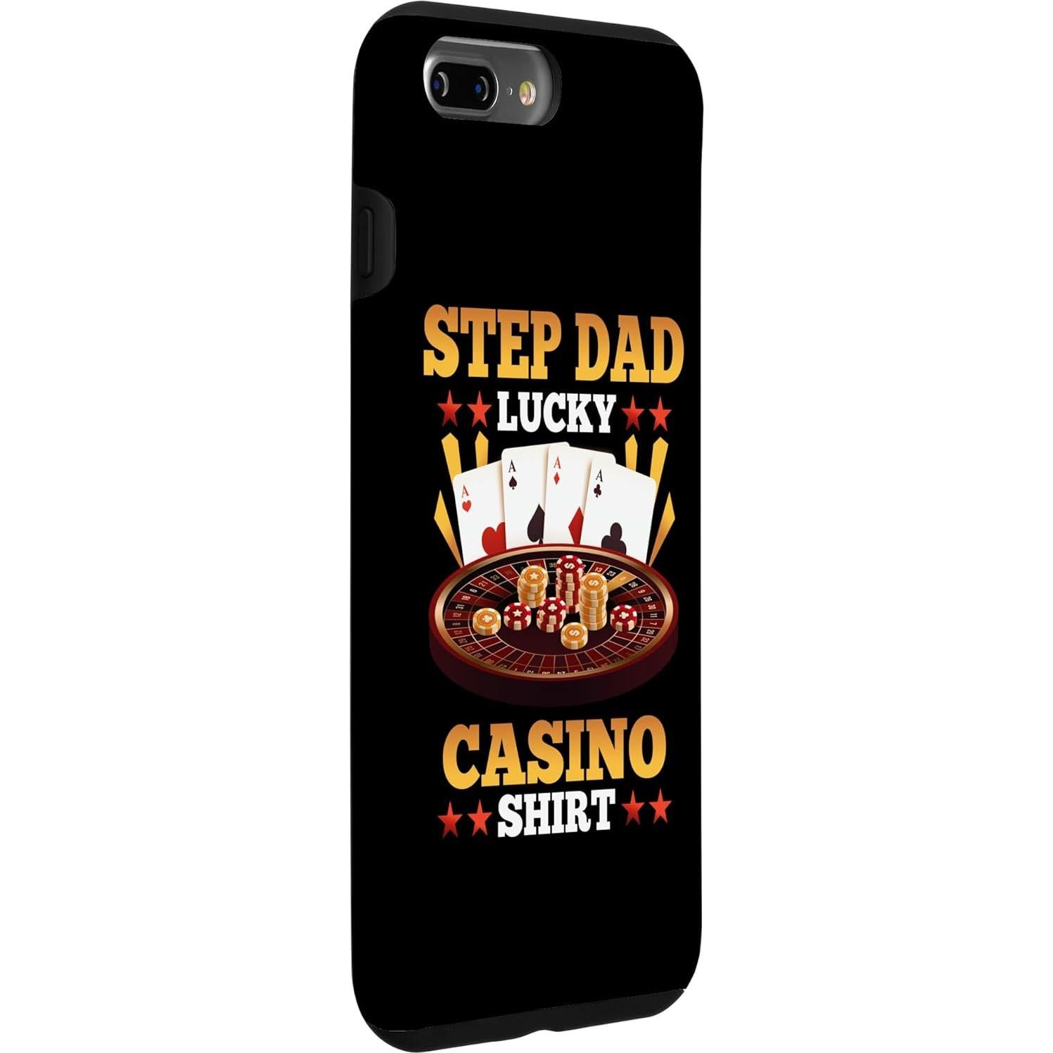 Camiseta Familiar Papá Afortunado para Cumpleaños