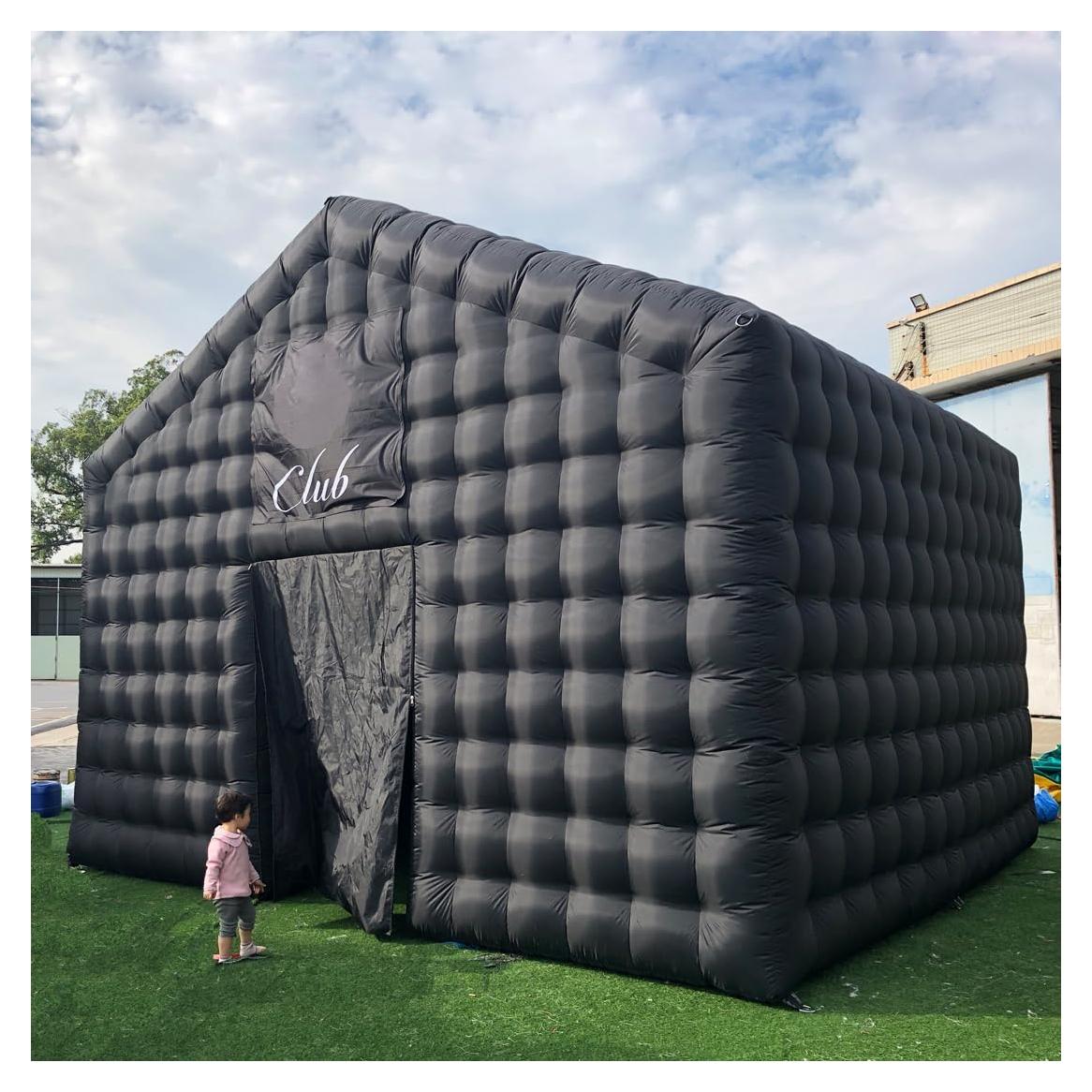 Carpa Inflable Portátil Vinfgoes Negra 6.1x5.03m para Eventos