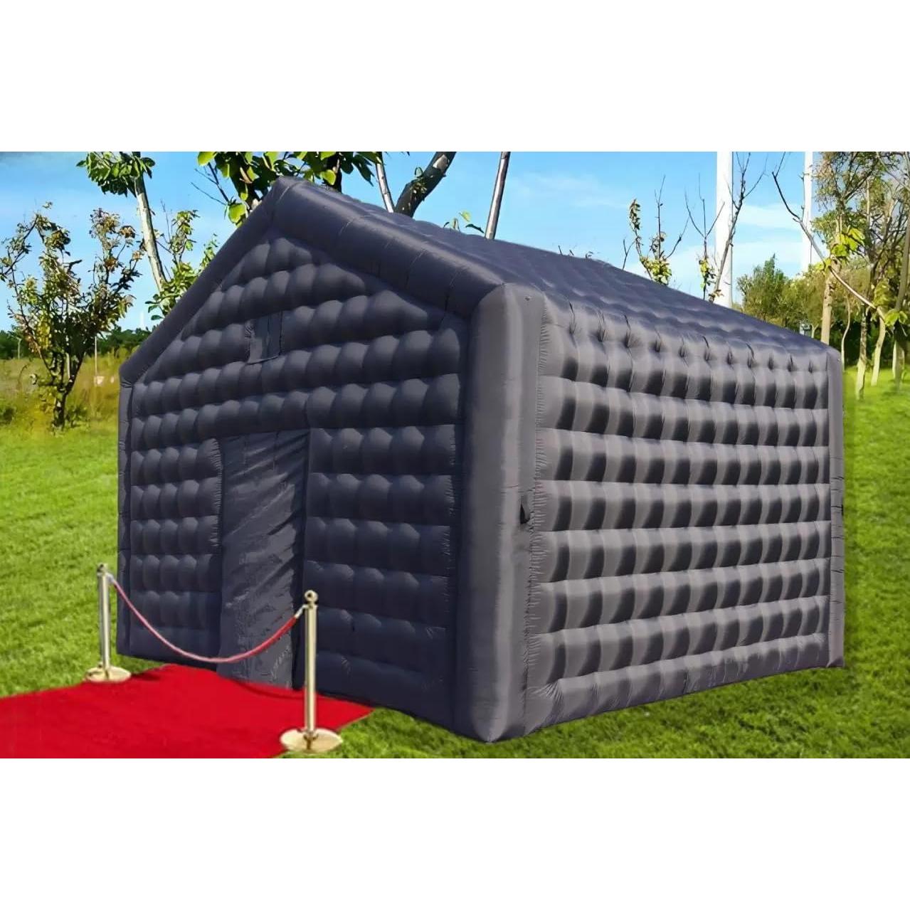 Carpa Inflable Portátil Vinfgoes Negra 6.1x5.03m para Eventos