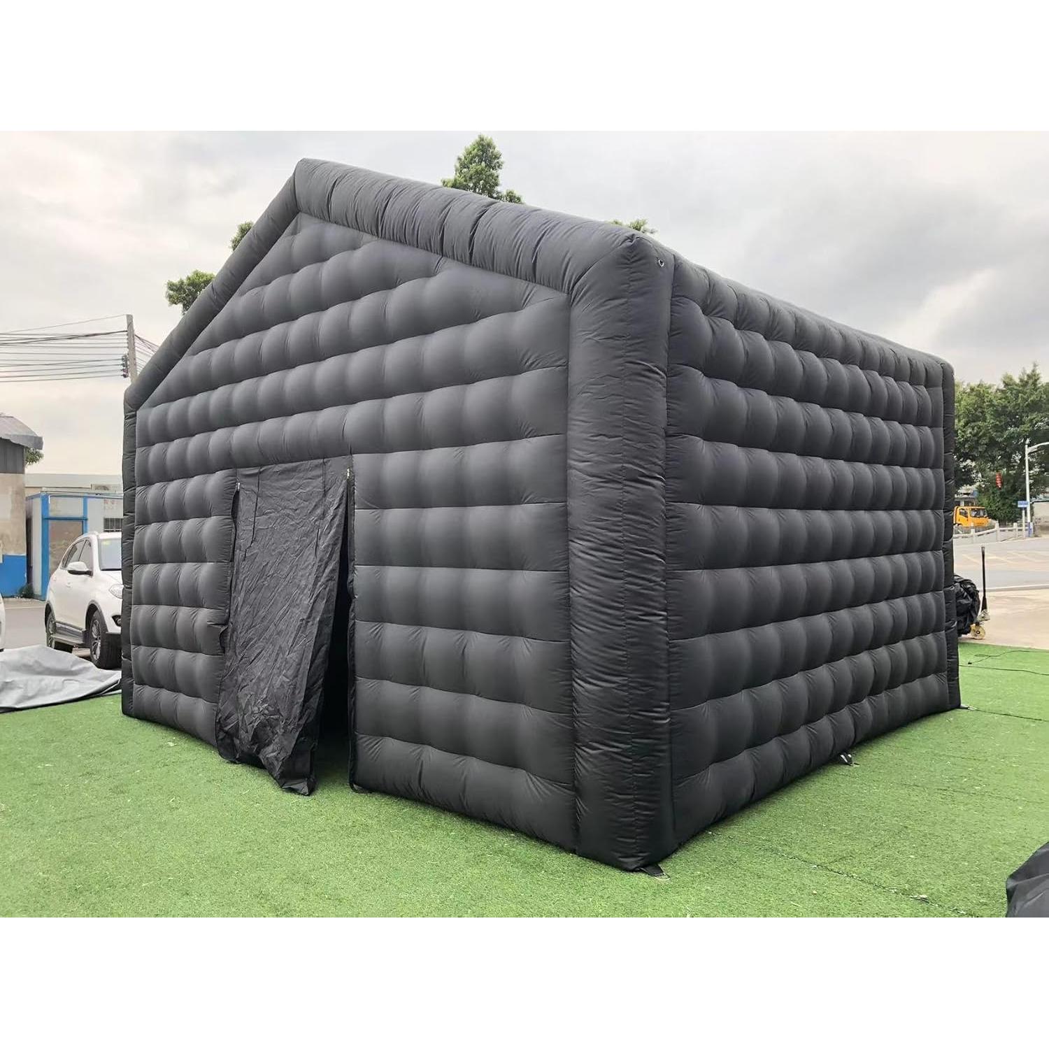 Carpa Inflable Portátil Vinfgoes Negra 6.1x5.03m para Eventos
