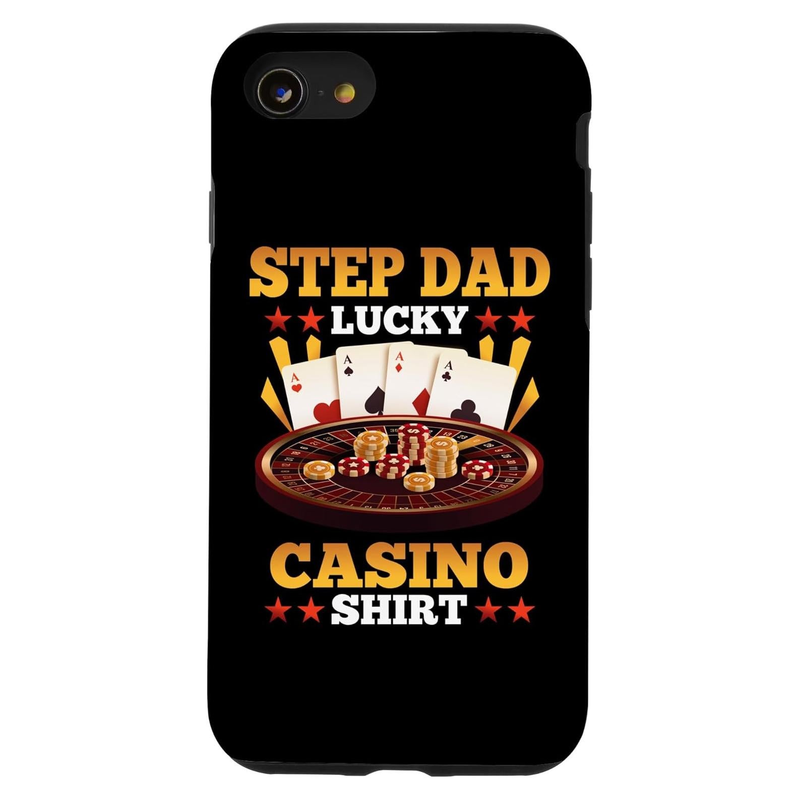 Camiseta Familiar Papá Afortunado para Cumpleaños Fiesta