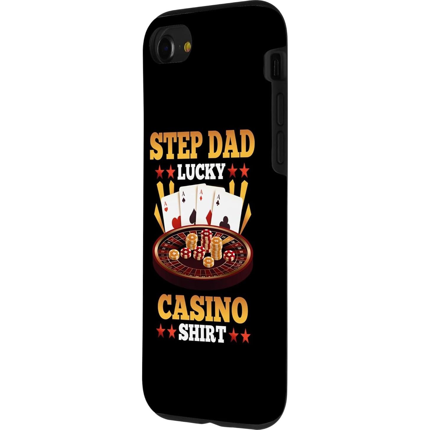 Camiseta Familiar Papá Afortunado para Cumpleaños Fiesta