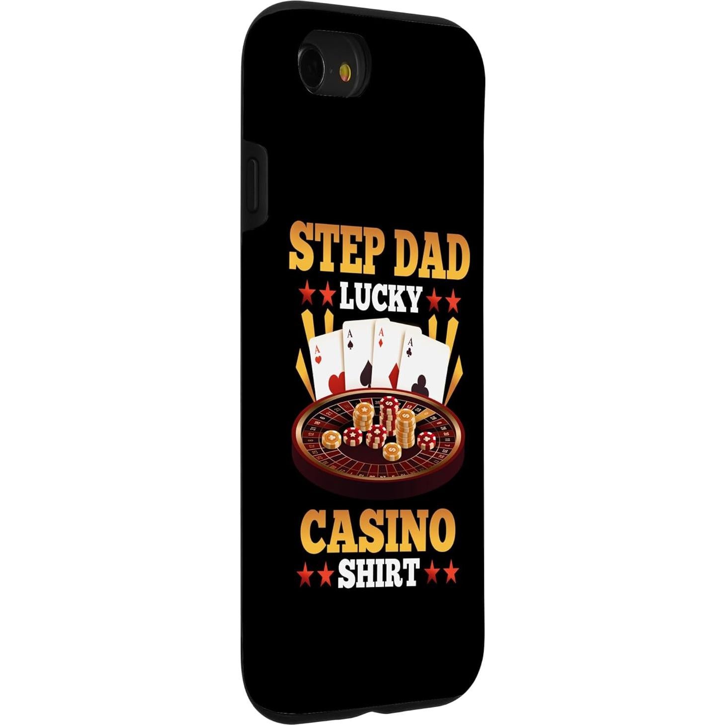 Camiseta Familiar Papá Afortunado para Cumpleaños Fiesta