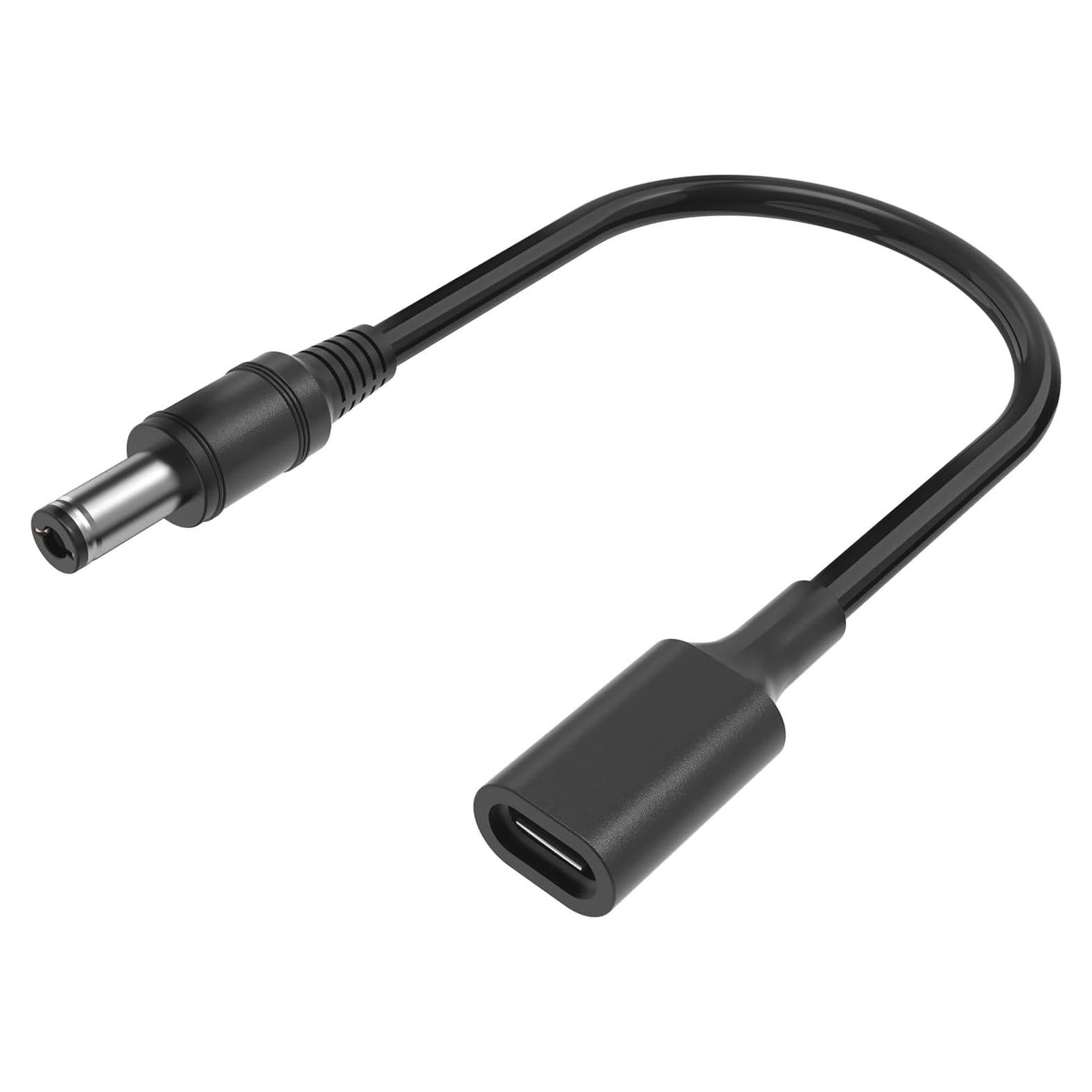 Cable USB C a DC 12V 5.5mm x 2.5mm CYD 30.48cm