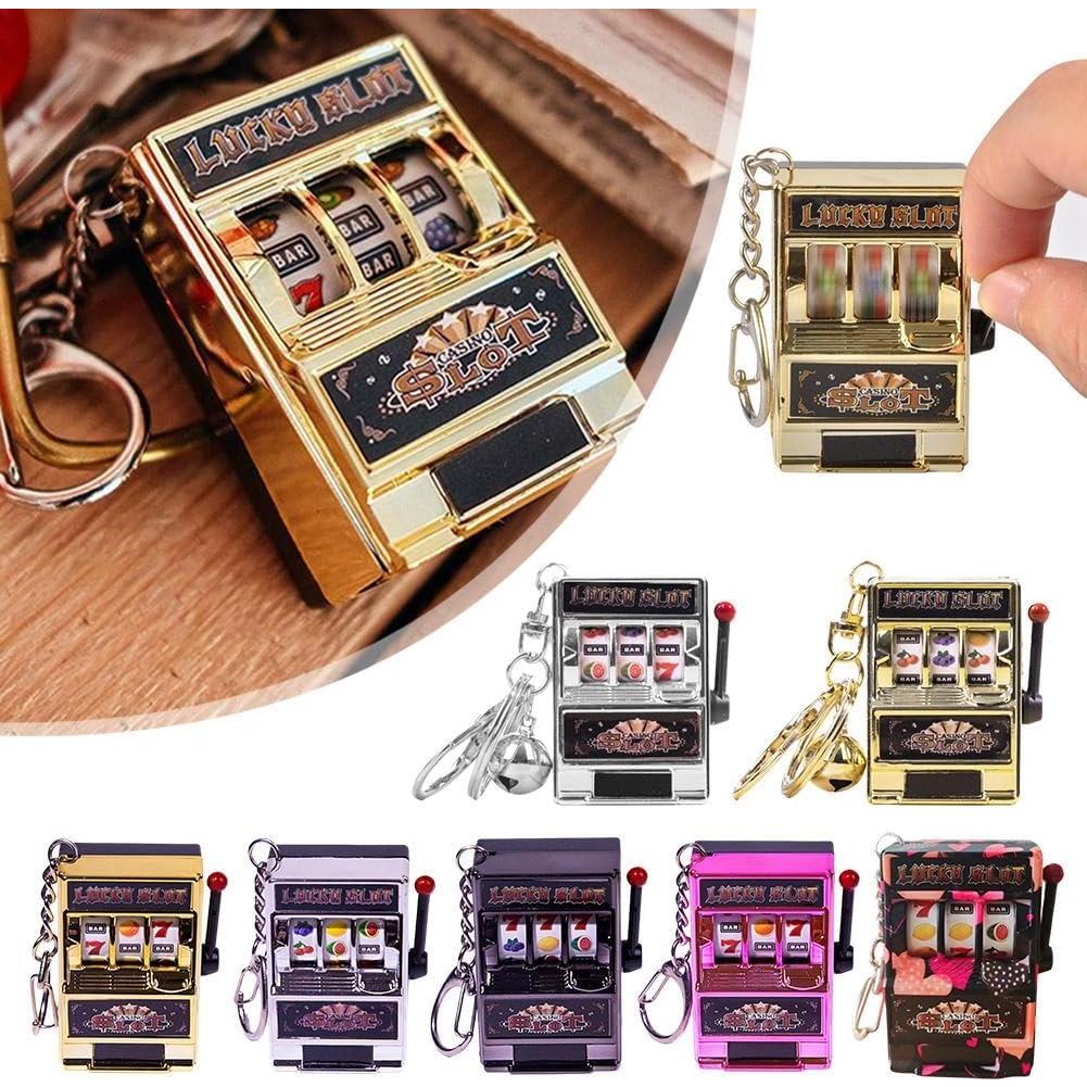 Mini Máquina Traga Monedas Juguete Genérico 7x3 cm Rosa