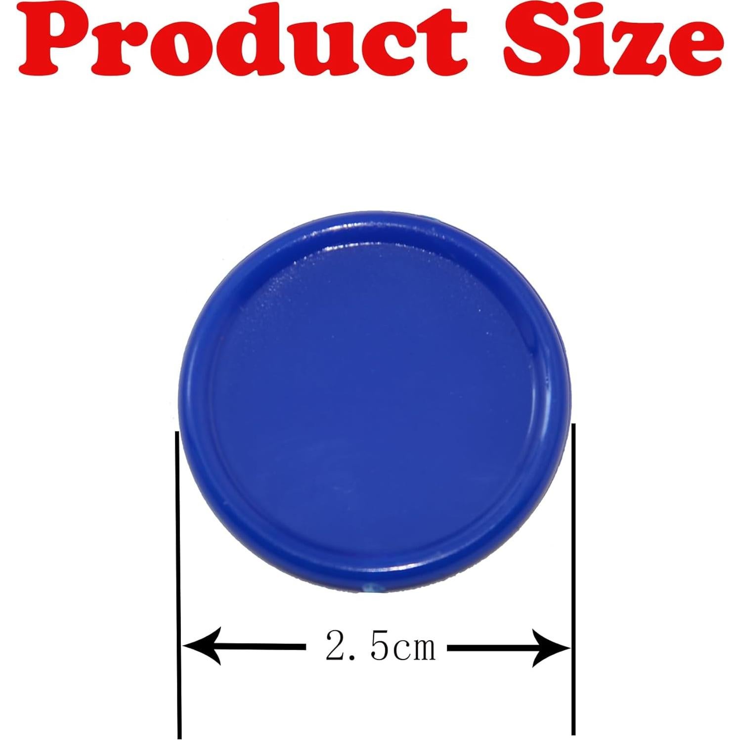 Contadores Plásticos 300pcs Smartdealspro 2,54cm 10 Colores