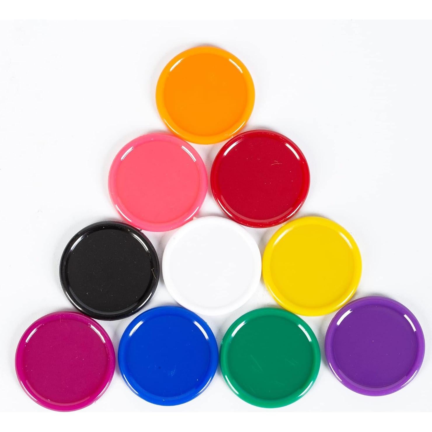 Contadores Plásticos 300pcs Smartdealspro 2,54cm 10 Colores