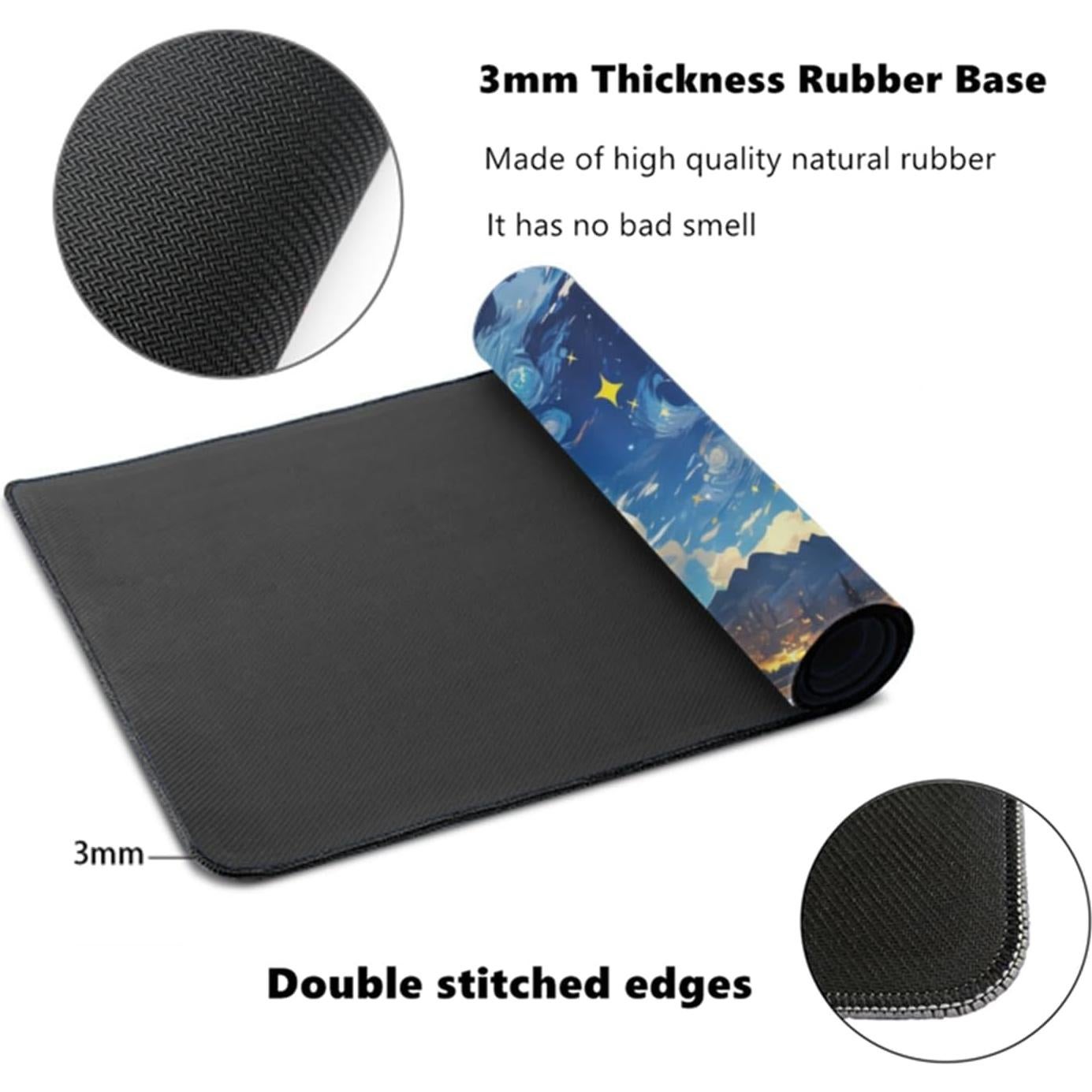 Alfombrilla de Ratón Grande TABandTAB Cielo Azul 80x40cm