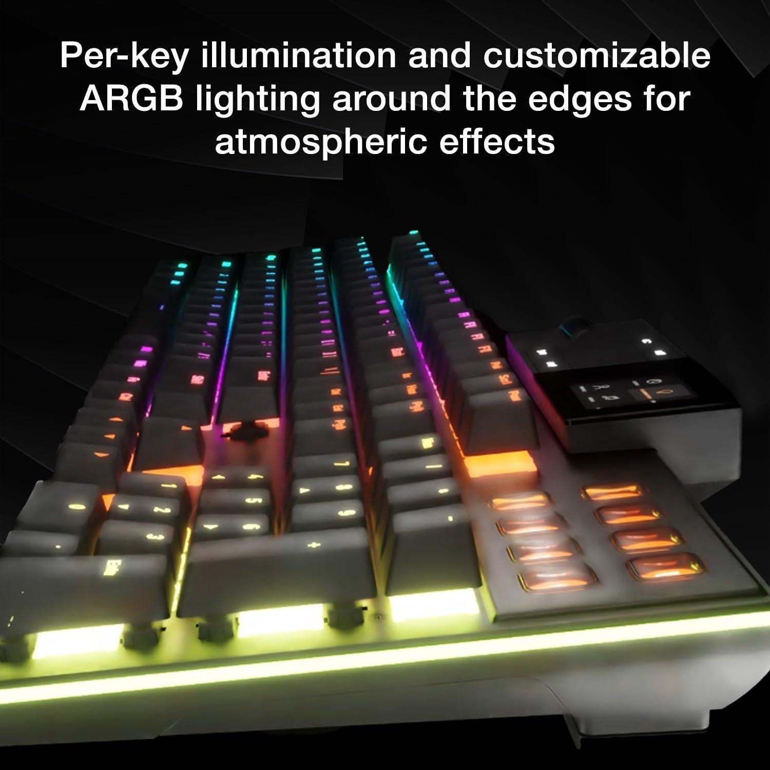 Teclado Mecánico be quiet! Dark Mount Lineal ARGB 2.31kg