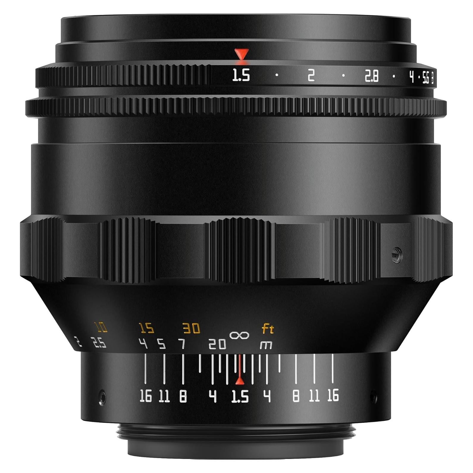 Lente TTArtisan 75mm F1.5 Bokeh Espiral Montura M42 Negro