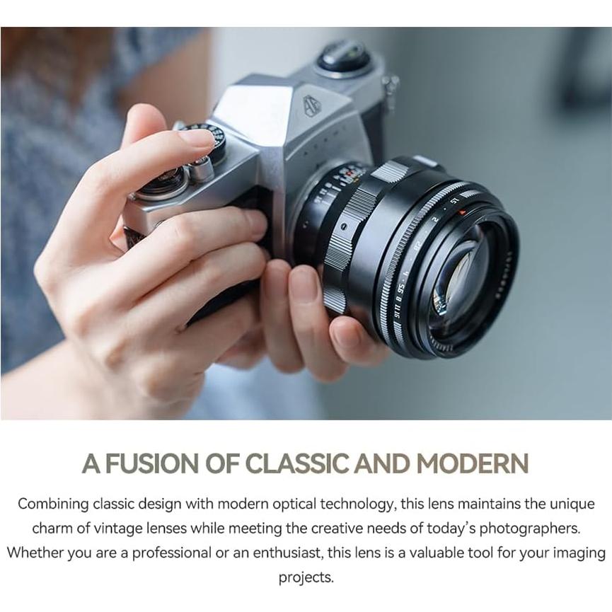 Lente TTArtisan 75mm F1.5 Bokeh Espiral Montura M42 Negro