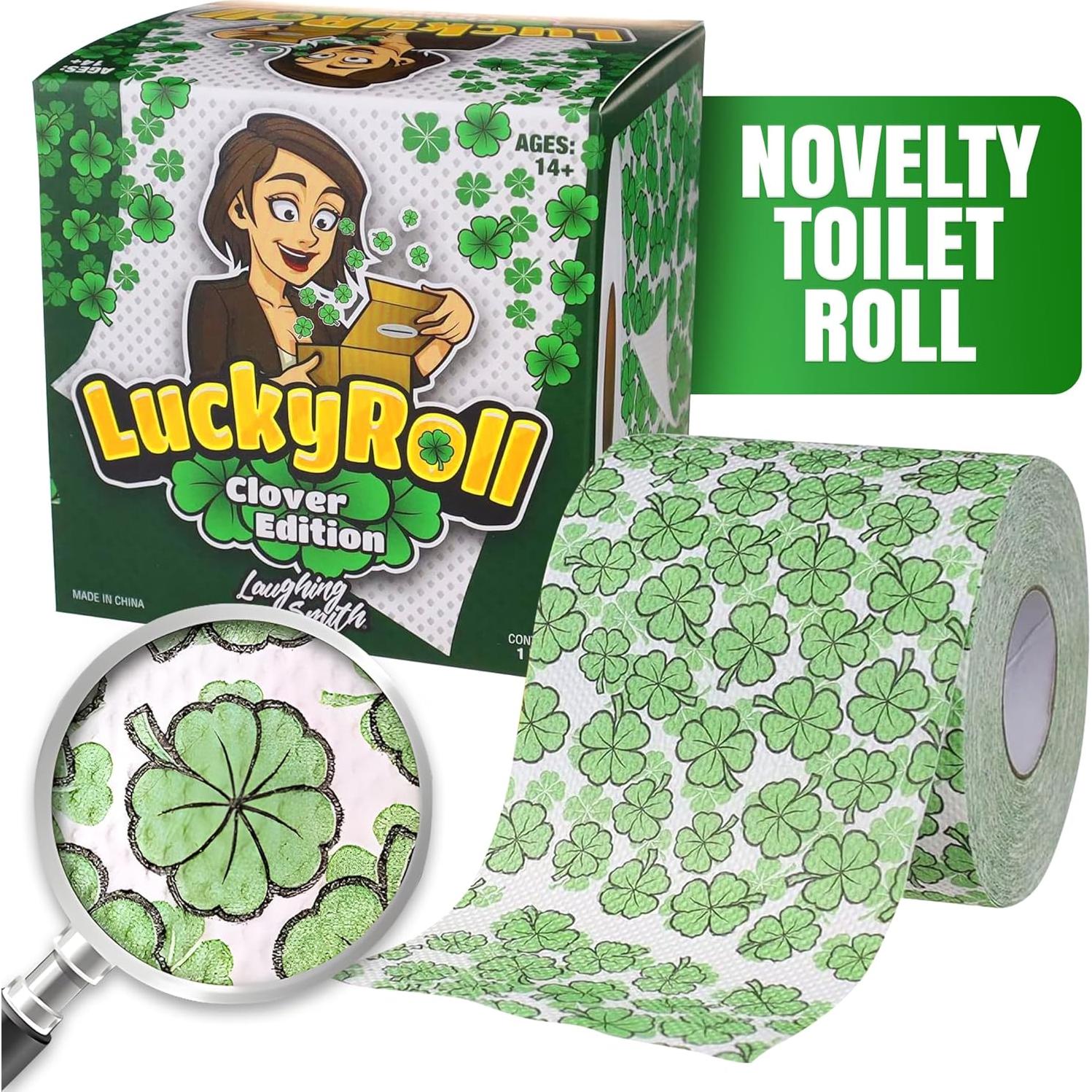 Papel Higiénico Divertido Laughing Smith - Rollo de Suerte 3 Capas