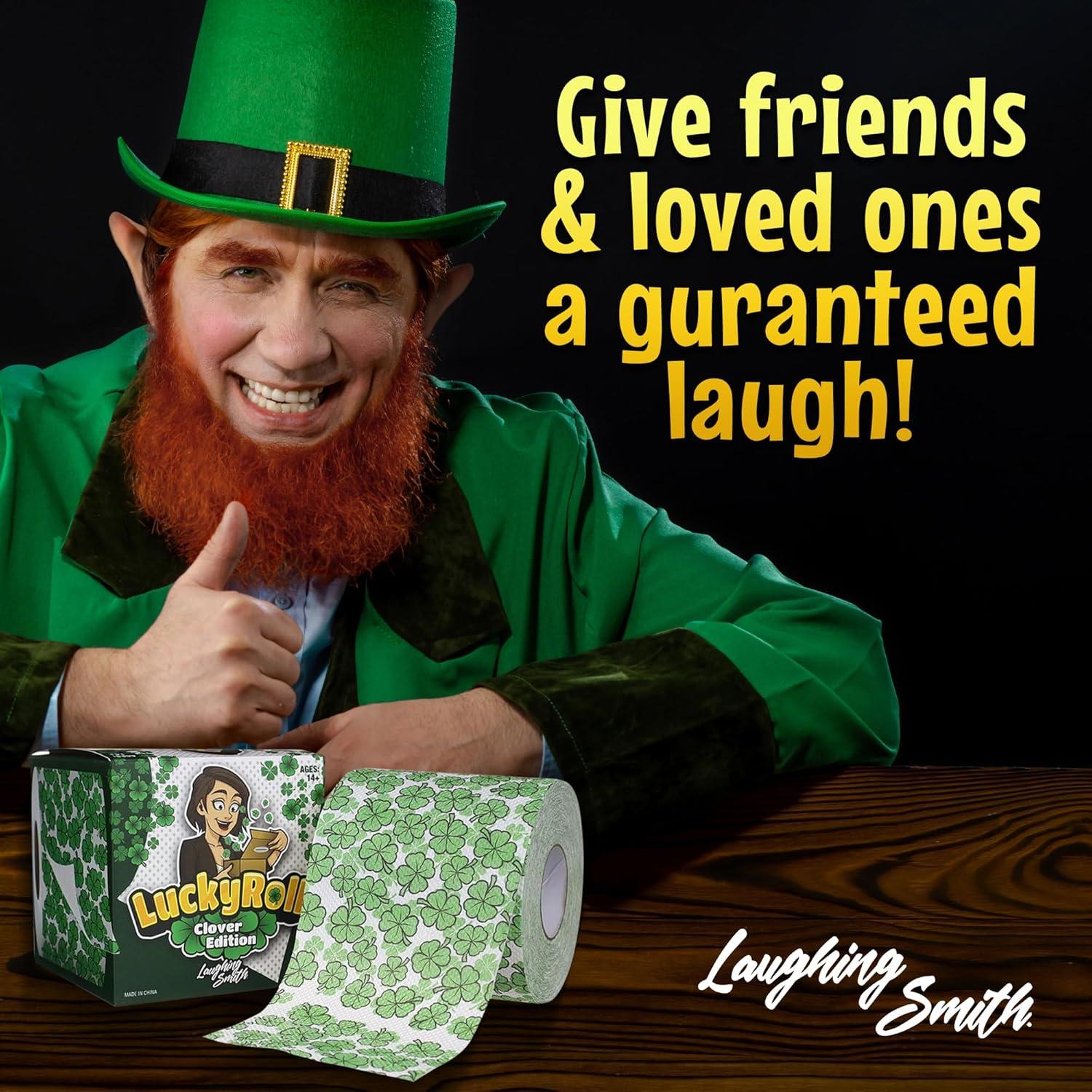 Papel Higiénico Divertido Laughing Smith - Rollo de Suerte 3 Capas