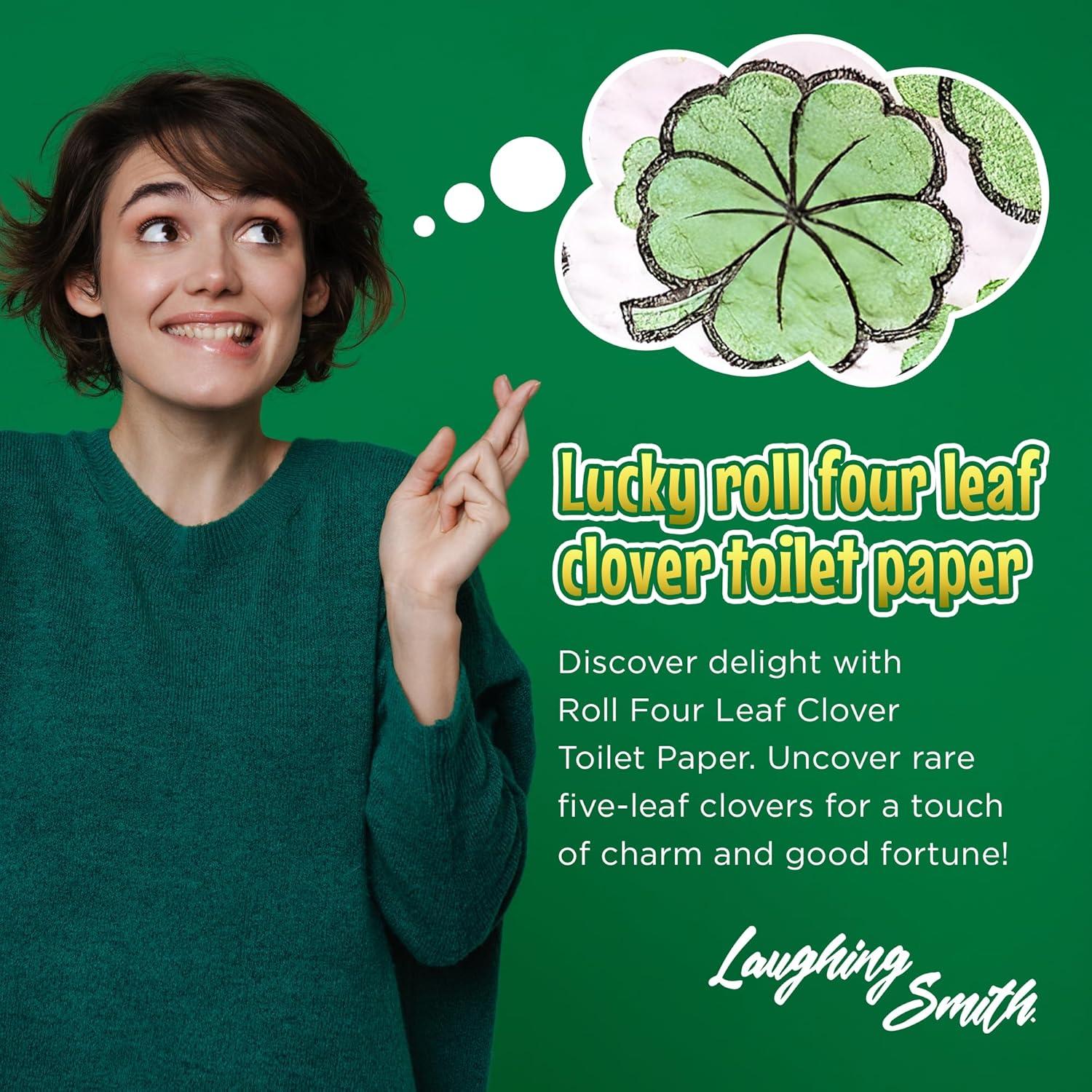 Papel Higiénico Divertido Laughing Smith Trébol de Cuatro Hojas
