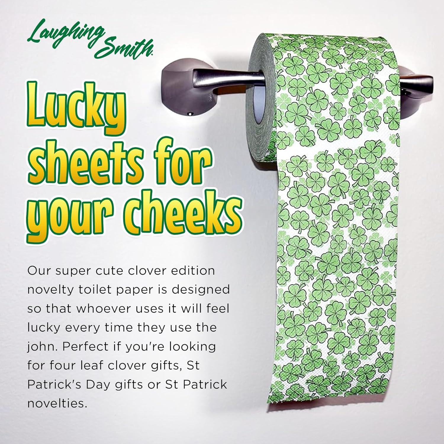 Papel Higiénico Divertido Laughing Smith Trébol de Cuatro Hojas
