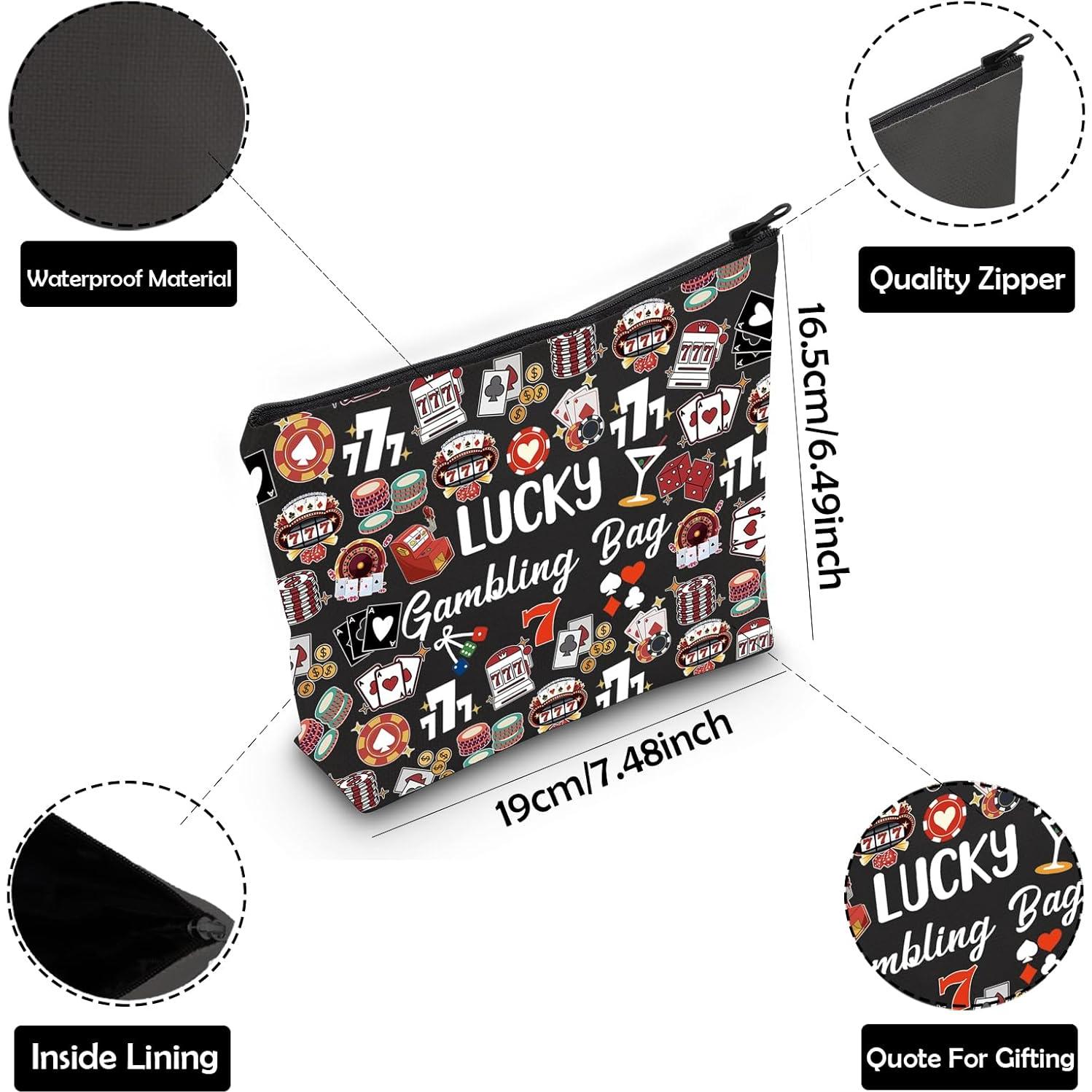 Bolsa de Maquillaje Impermeable ZJXHPO 23.5x17 cm Regalo