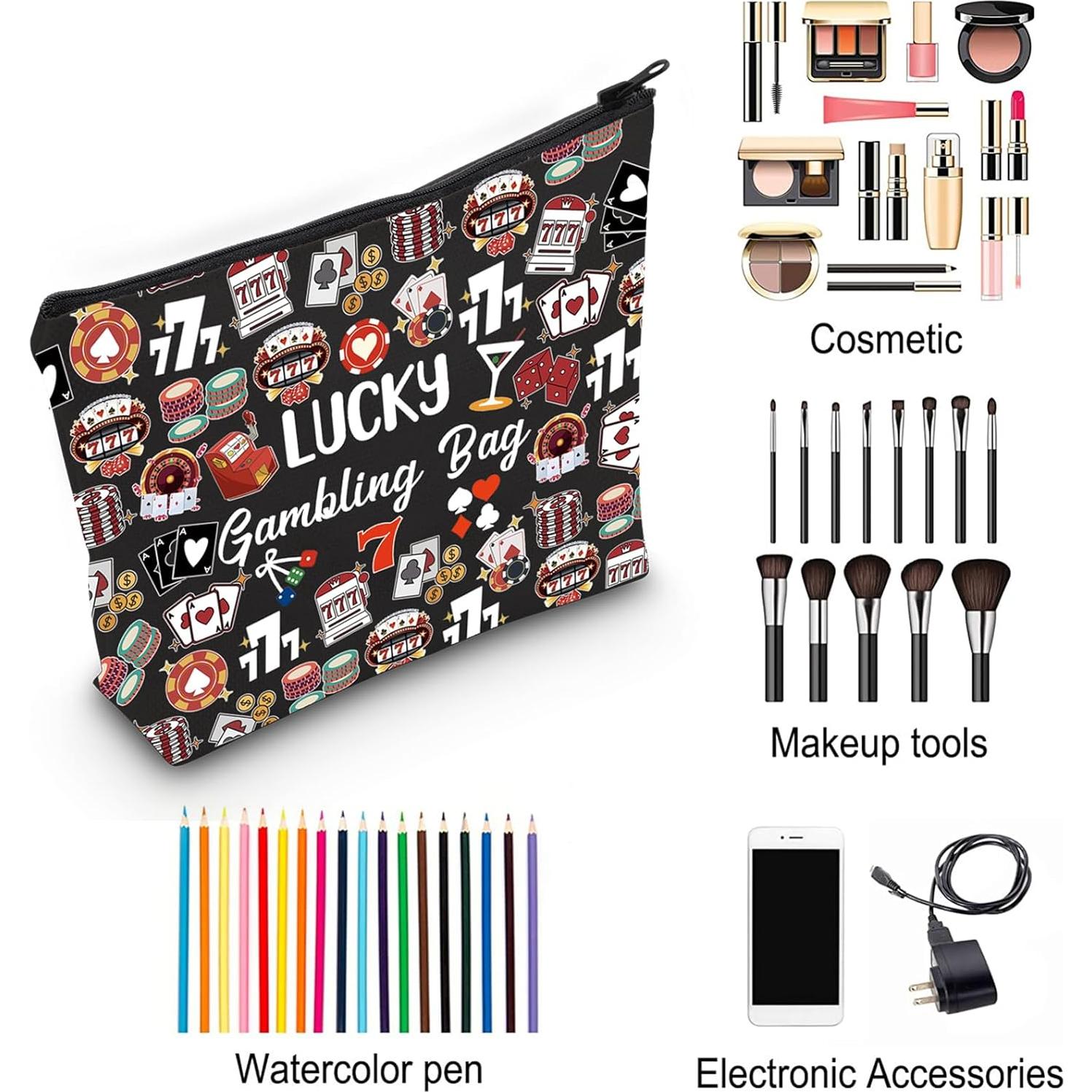 Bolsa de Maquillaje Impermeable ZJXHPO 23.5x17 cm Regalo