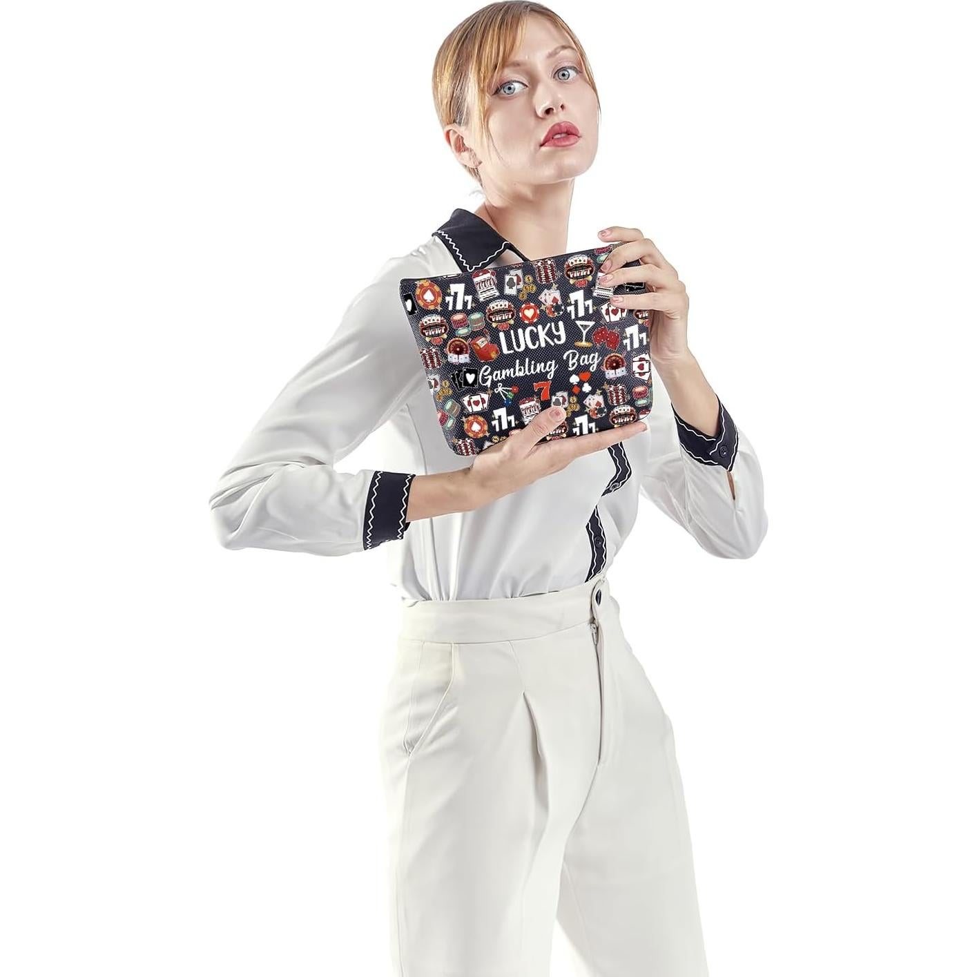 Bolsa de Maquillaje Impermeable ZJXHPO 23.5x17 cm Regalo