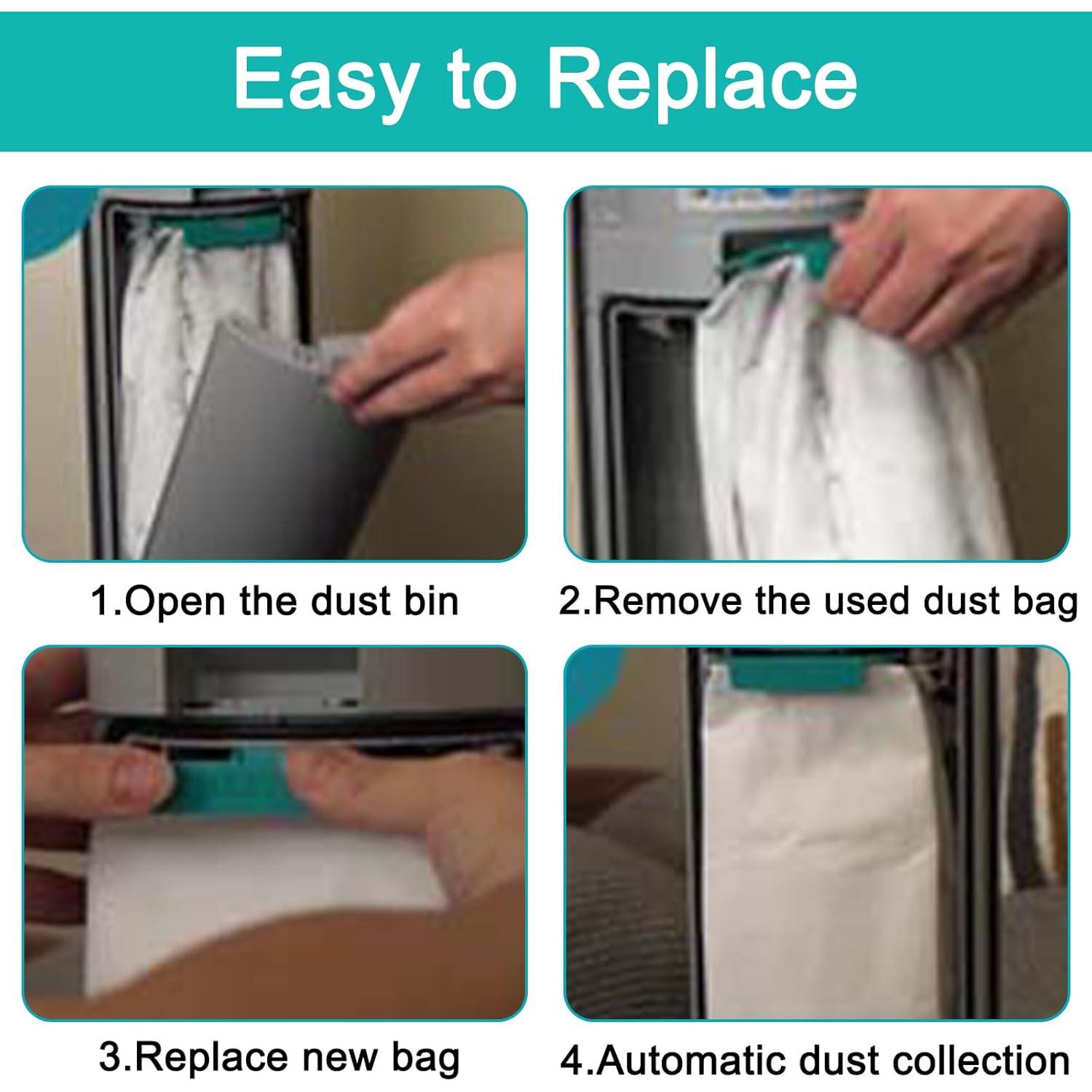 8 Bolsas de Polvo VCA-ADB95 para Aspiradora Samsung Bespoke Jet