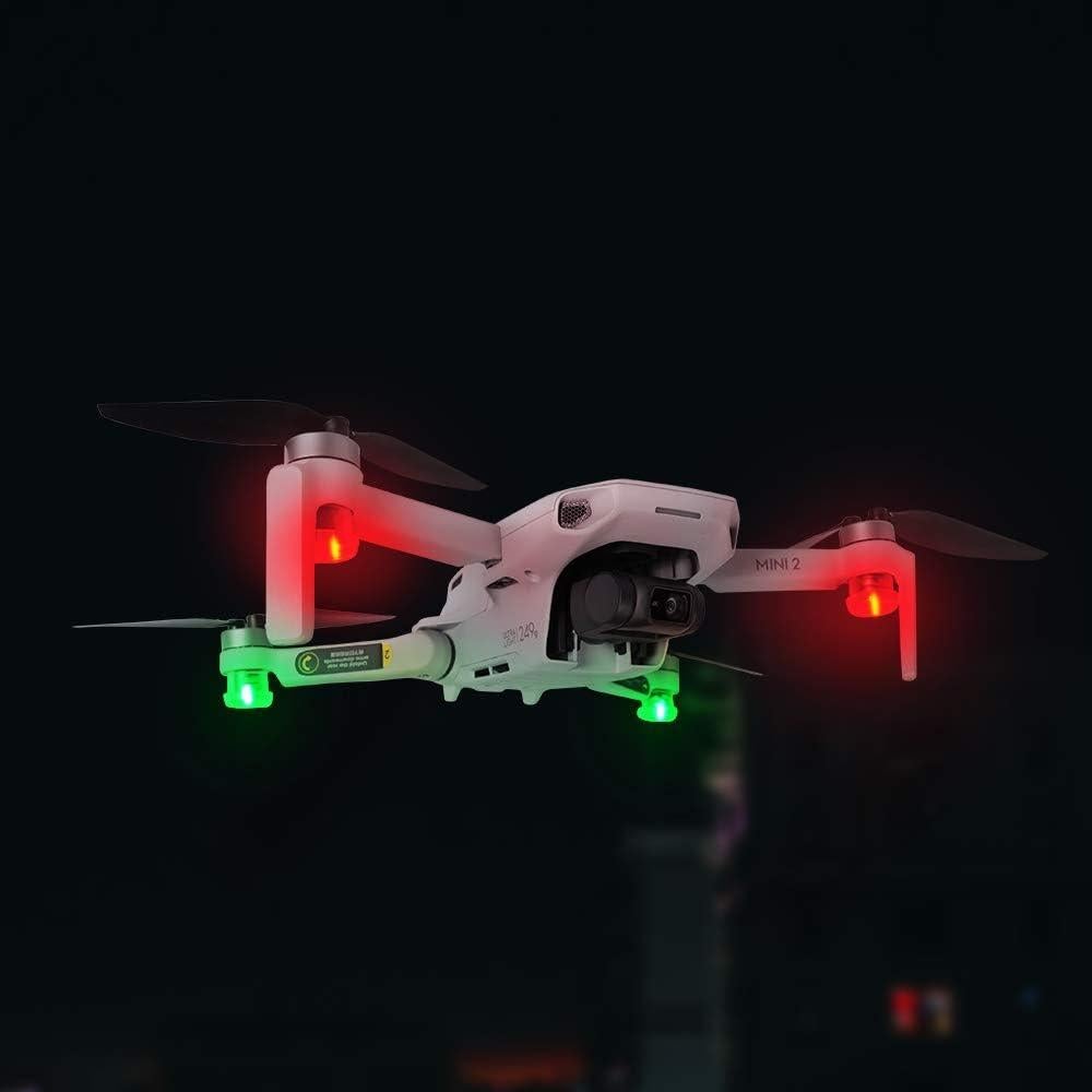 Kit de luces LED para drones ACROTOR 4 piezas rojo y verde