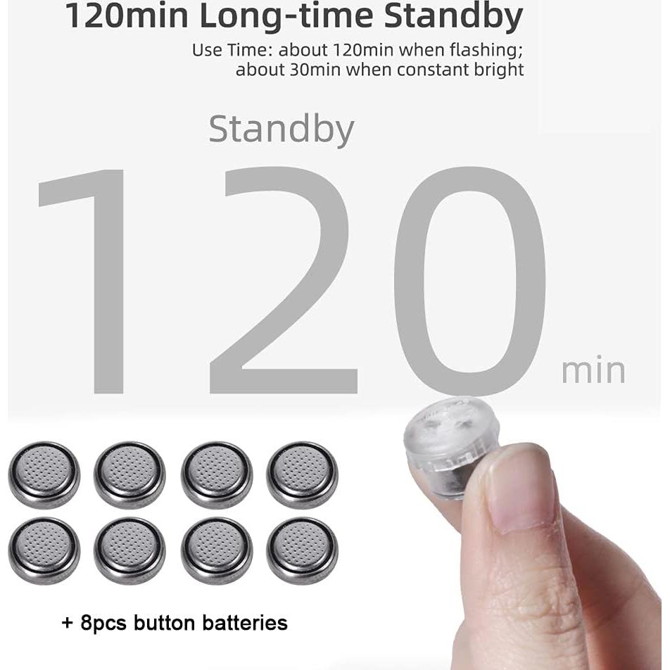 Kit de luces LED para drones ACROTOR 4 piezas rojo y verde