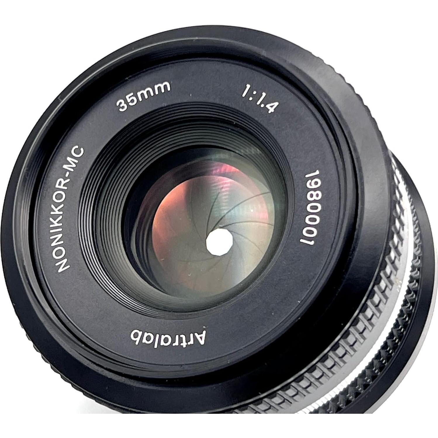 Lente Manual ARTRA LAB NONIKKOR-MC 35mm F1.4 para Nikon Z/Sony E/L
