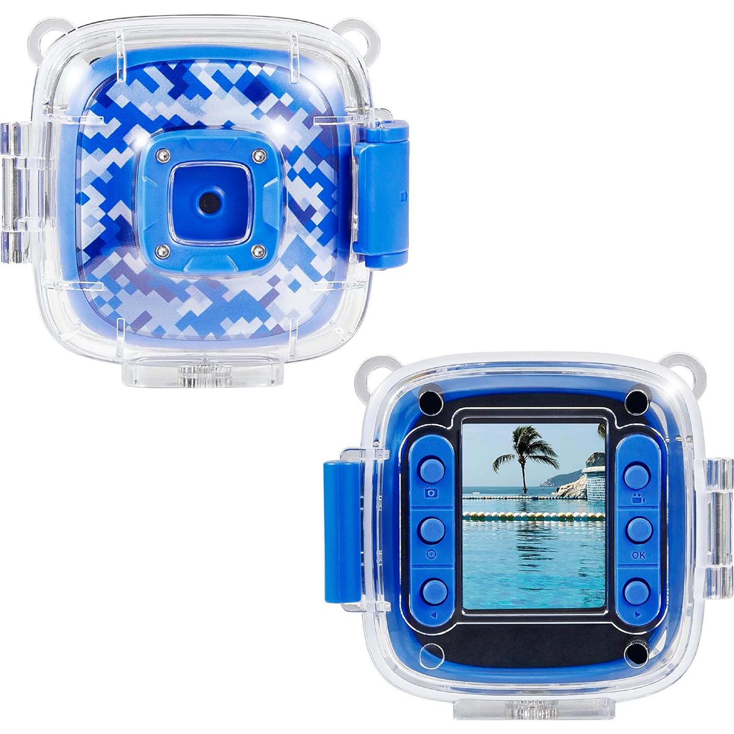 Cámara de Acción Vivitar Kids Tech Azul 5MP HD Impermeable