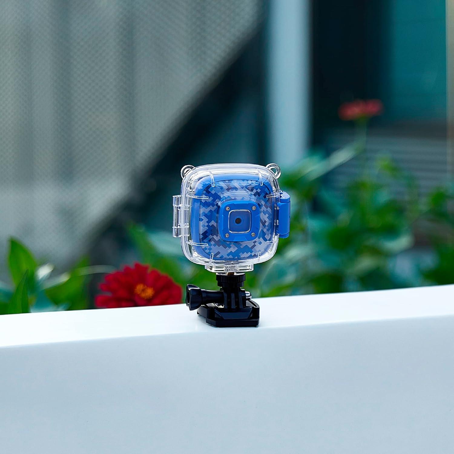 Cámara de Acción Vivitar Kids Tech Azul 5MP HD Impermeable