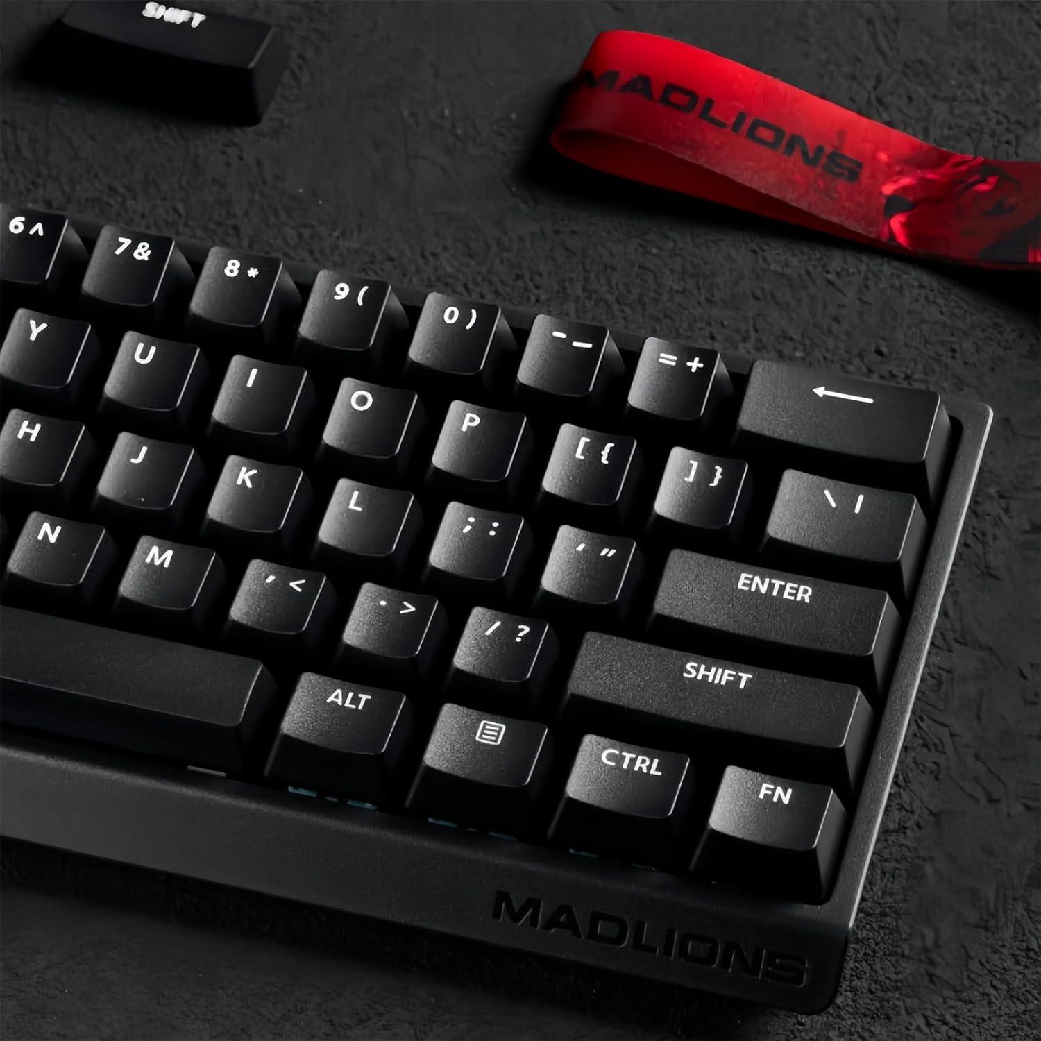 Teclado Gaming Mecánico RGB MadLions MAD 60 HE USB-C