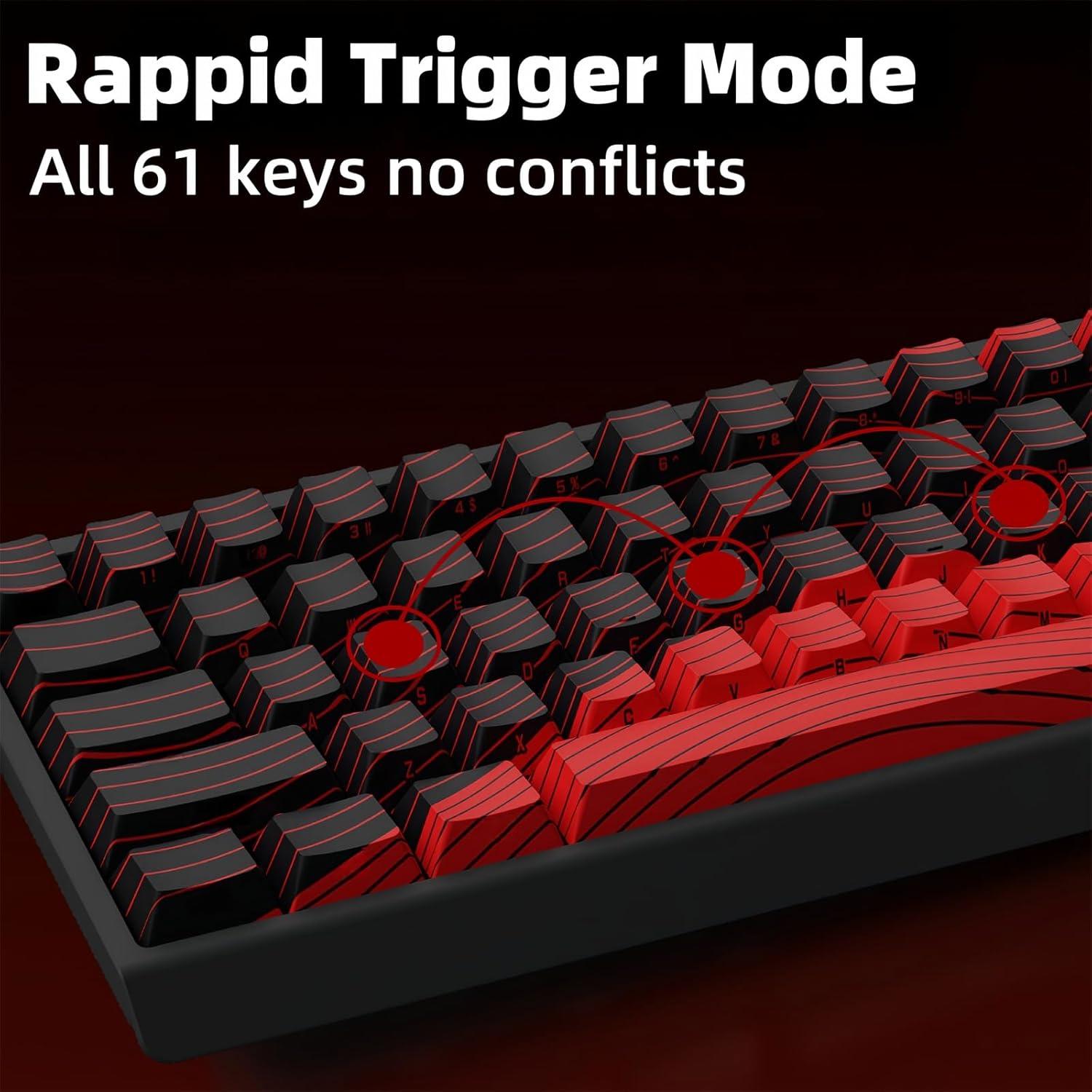 Teclado Gaming Mecánico RGB MadLions MAD 60 HE USB-C