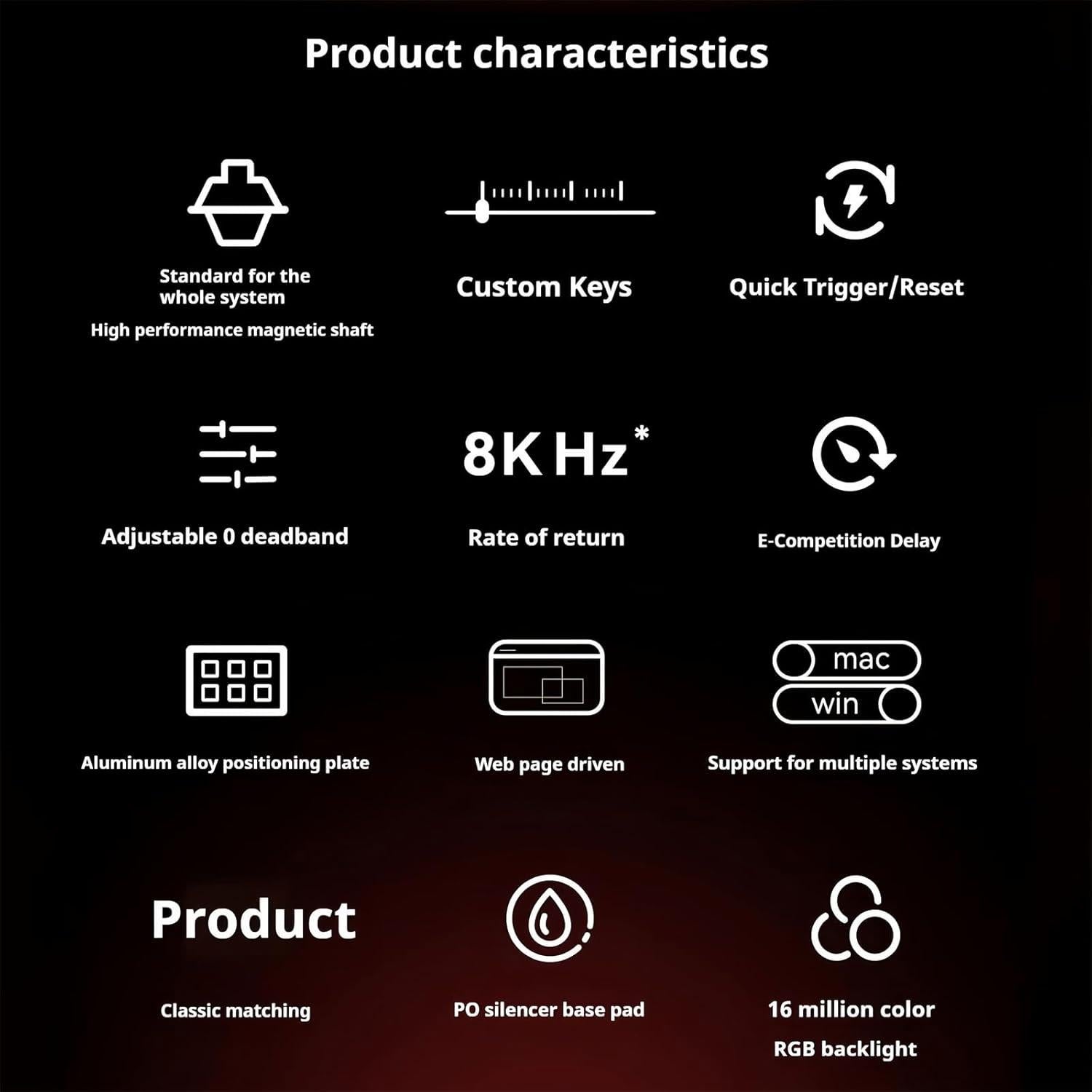 Teclado Gaming Mecánico RGB MadLions MAD 60 HE USB-C