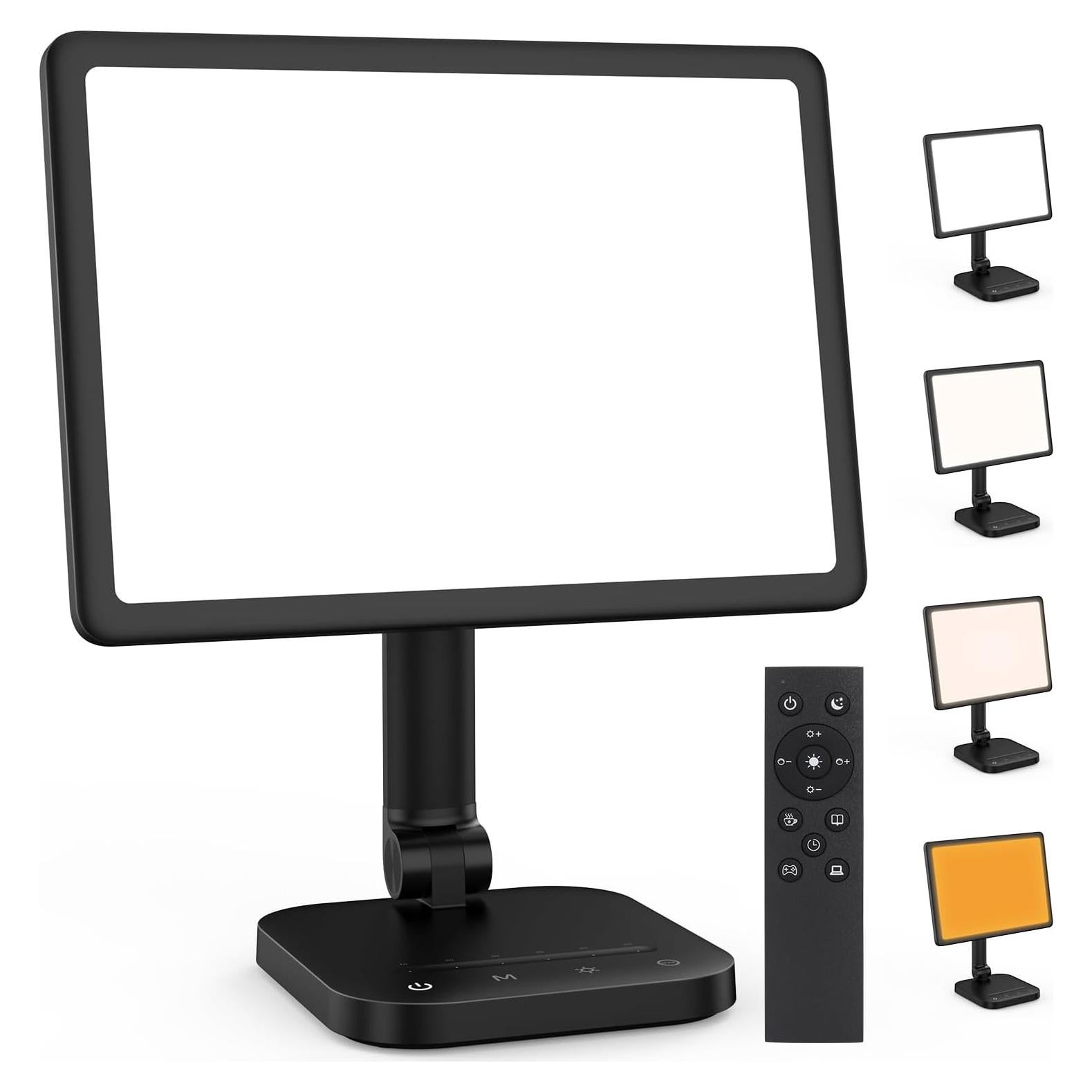 Lámpara de Terapia de Luz Ricial 12000 Lux 5 Brillos 4 Colores