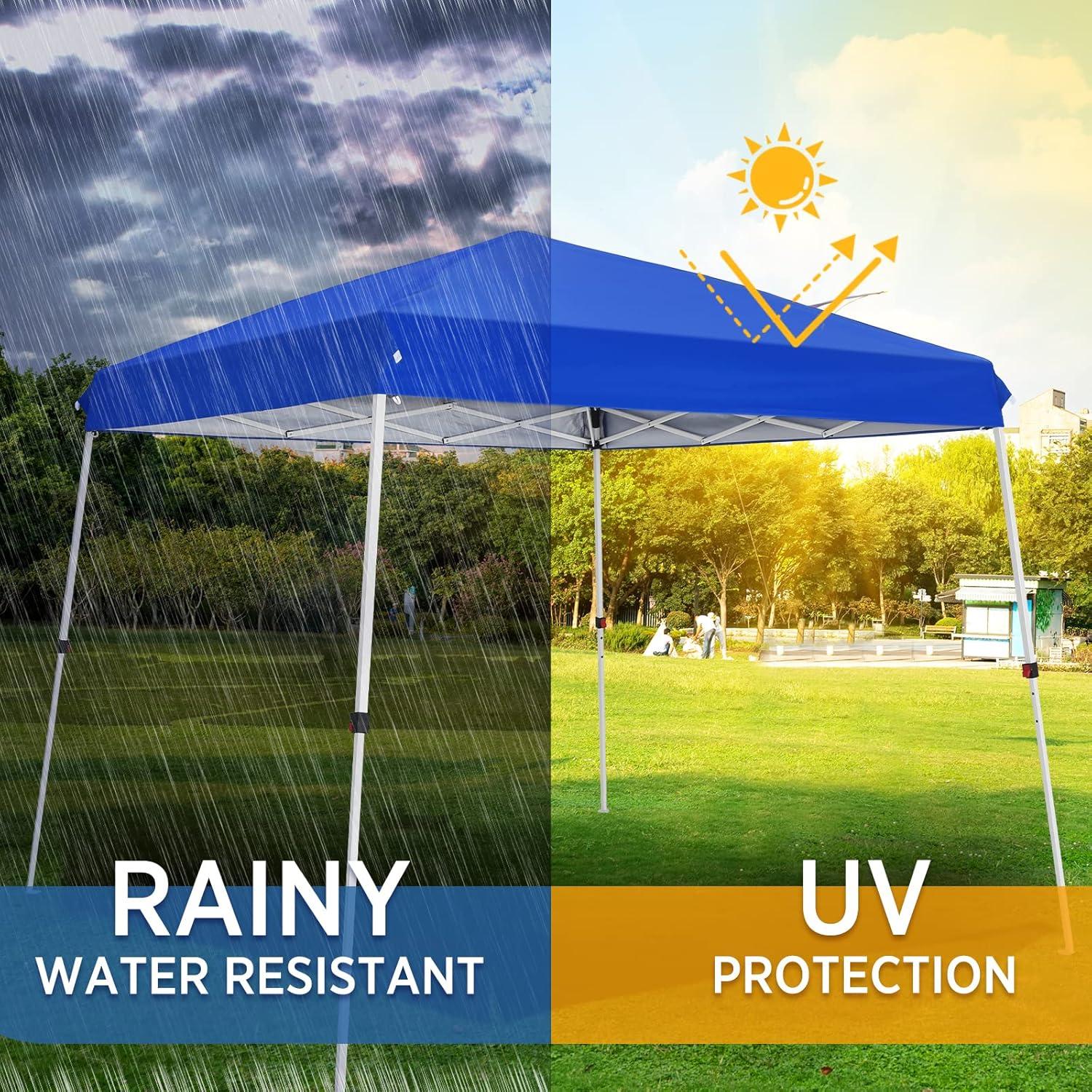 Carpa de Canopy COOS BAY 3 Ajustes 5-6 Personas 5.9 m² Azul