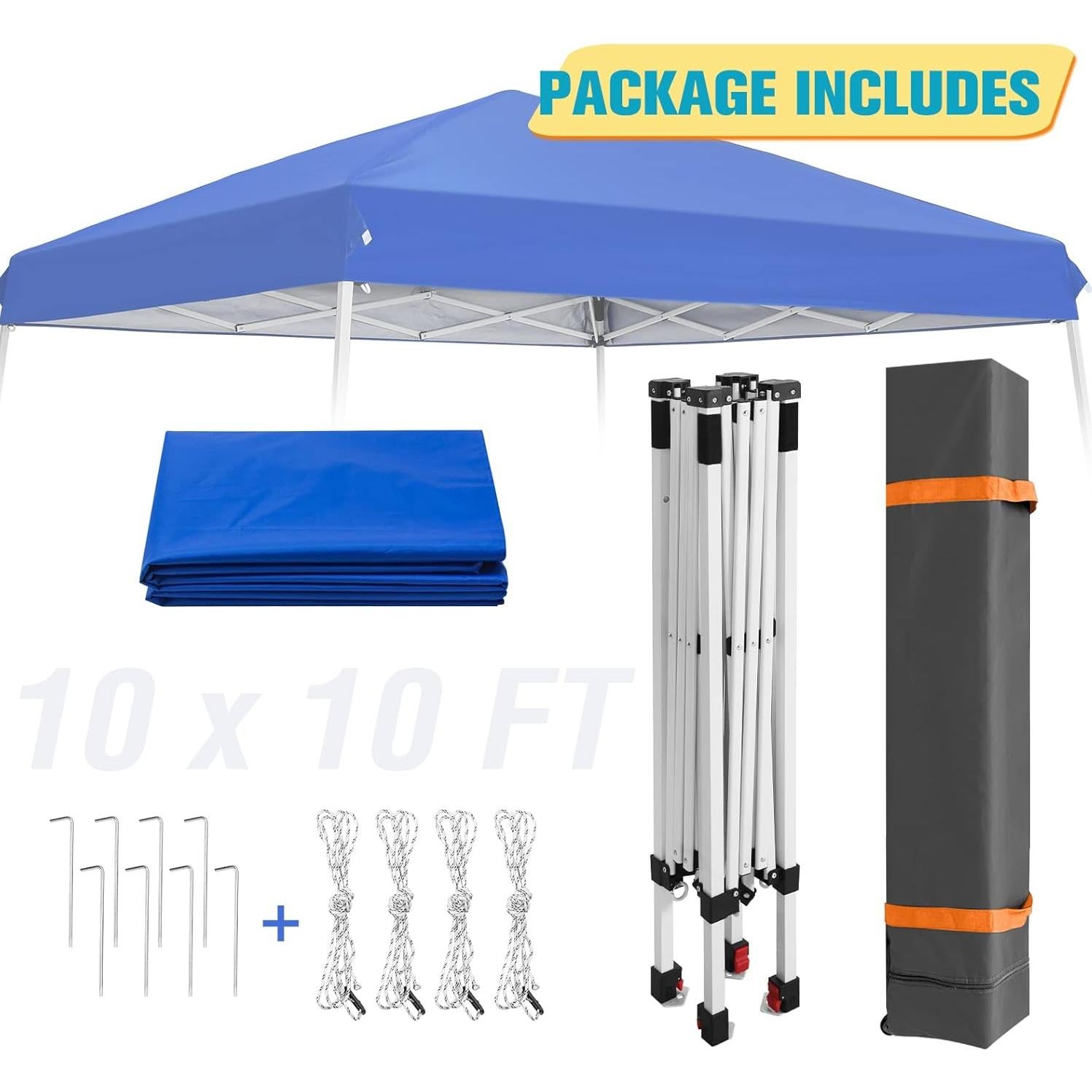 Carpa de Canopy COOS BAY 3 Ajustes 5-6 Personas 5.9 m² Azul