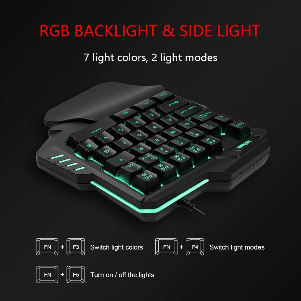 Combo Teclado y Ratón Gaming RGB RedThunder G30-C 35 Teclas