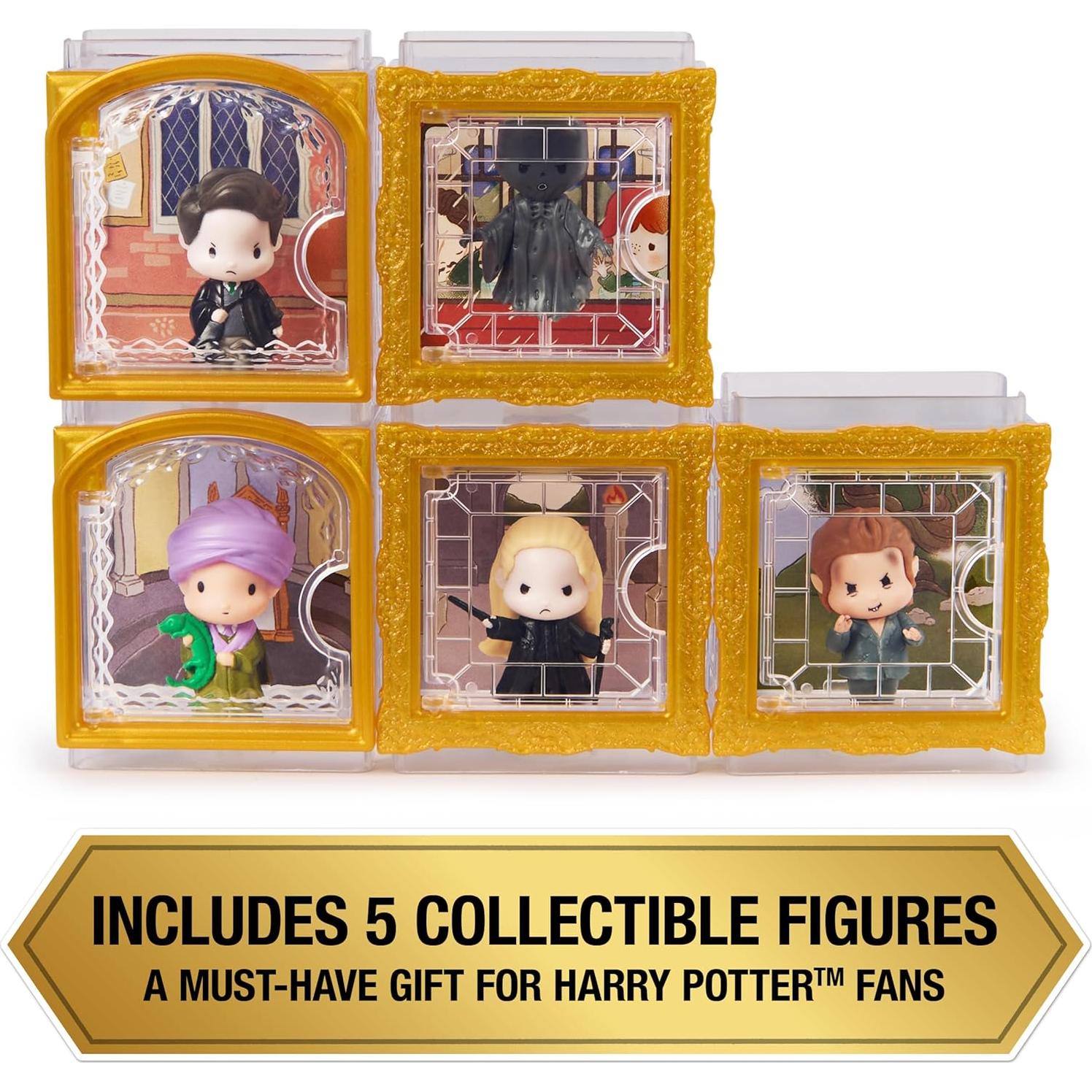 Set de Figuras Harry Potter 5 Piezas y Estuches de Exhibición