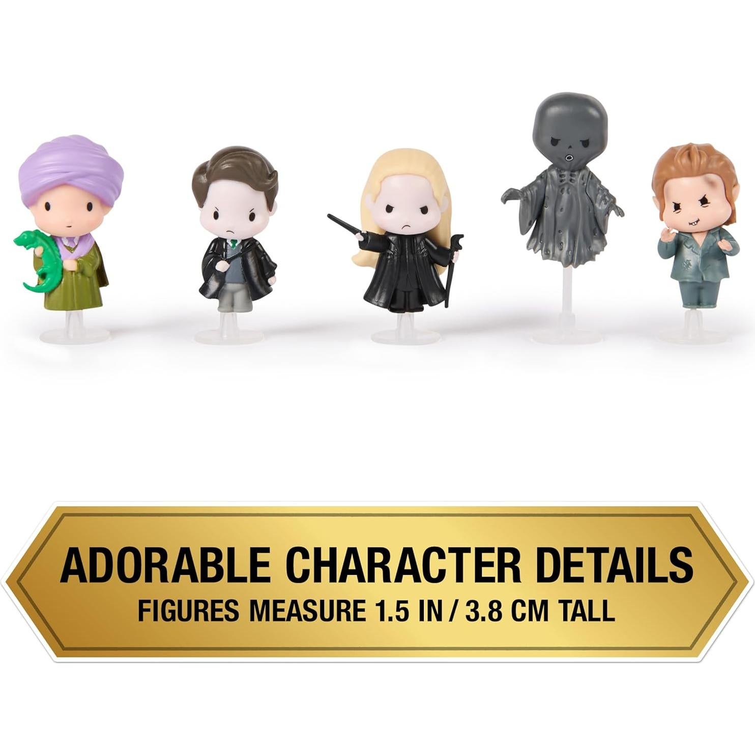 Set de Figuras Harry Potter 5 Piezas y Estuches de Exhibición