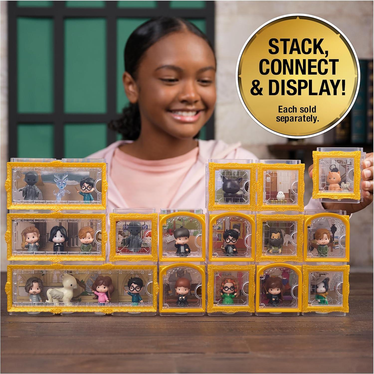 Set de Figuras Harry Potter 5 Piezas y Estuches de Exhibición