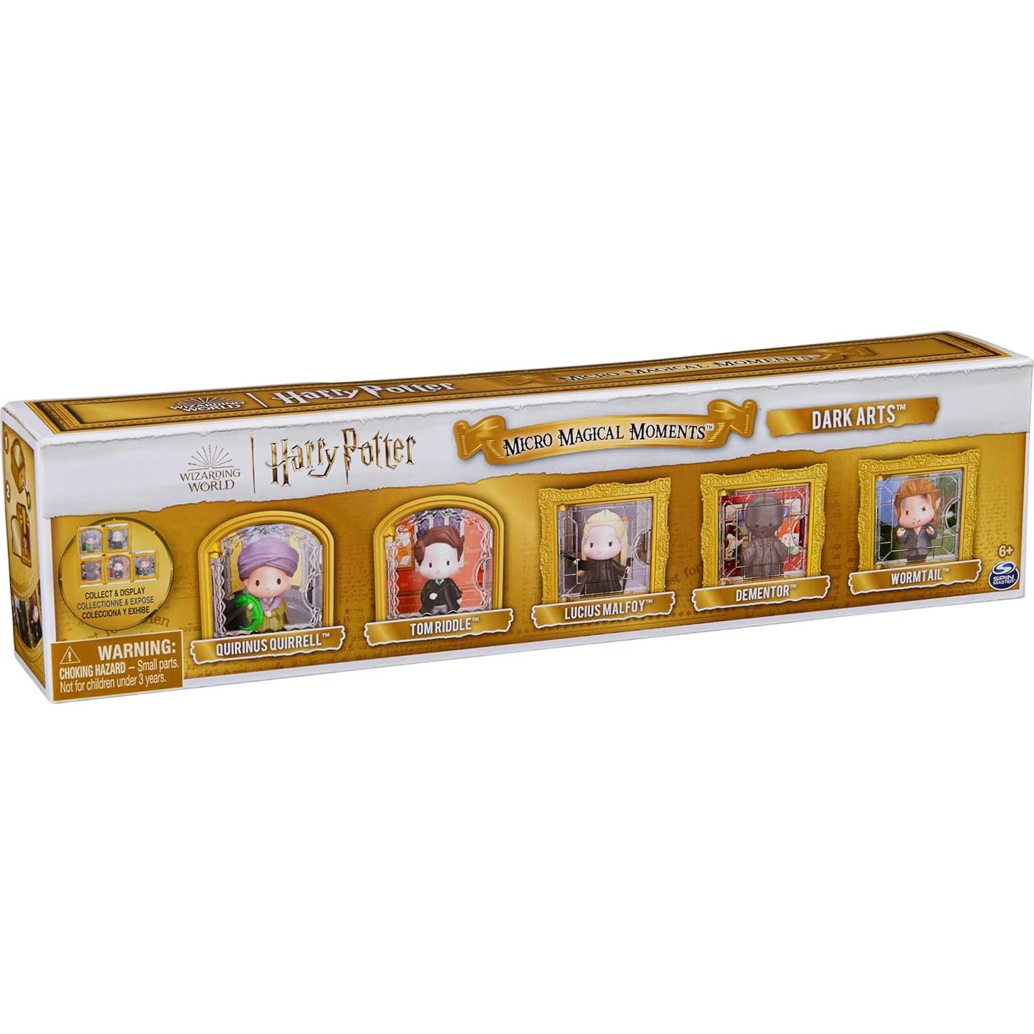 Set de Figuras Harry Potter 5 Piezas y Estuches de Exhibición