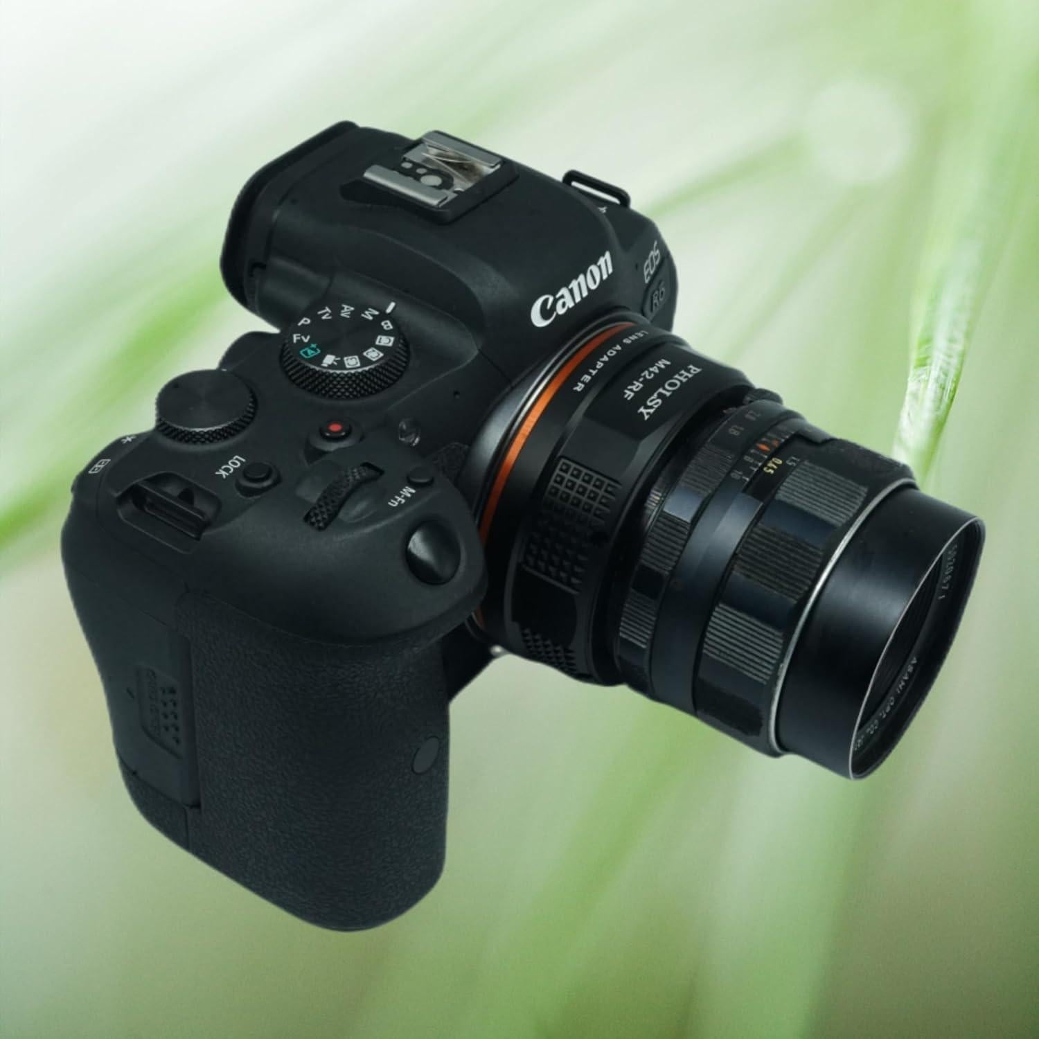 Adaptador de Lente PHOLSY M42 a Canon RF Enfoque Manual