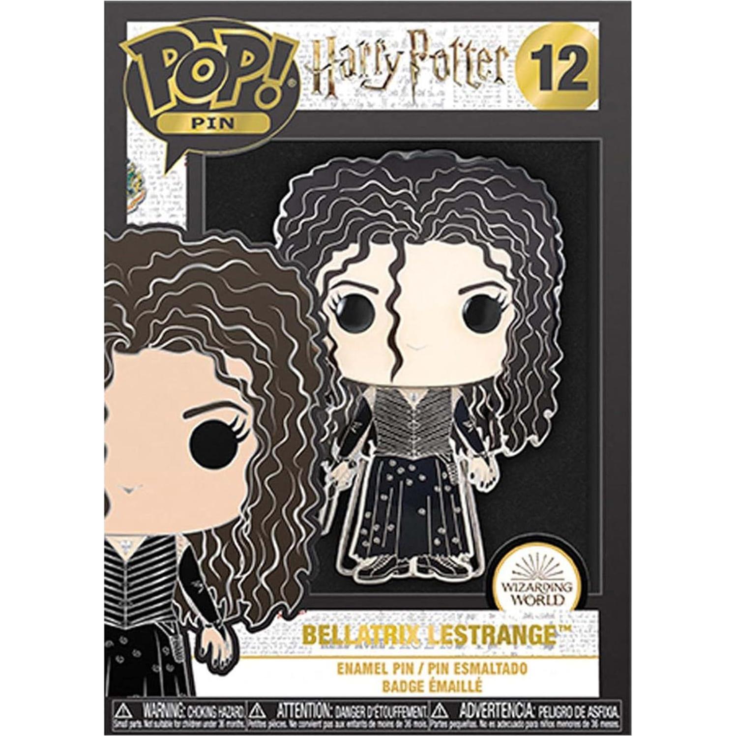 Funko Pop Pin Harry Potter Bellatrix Lestrange 10 cm