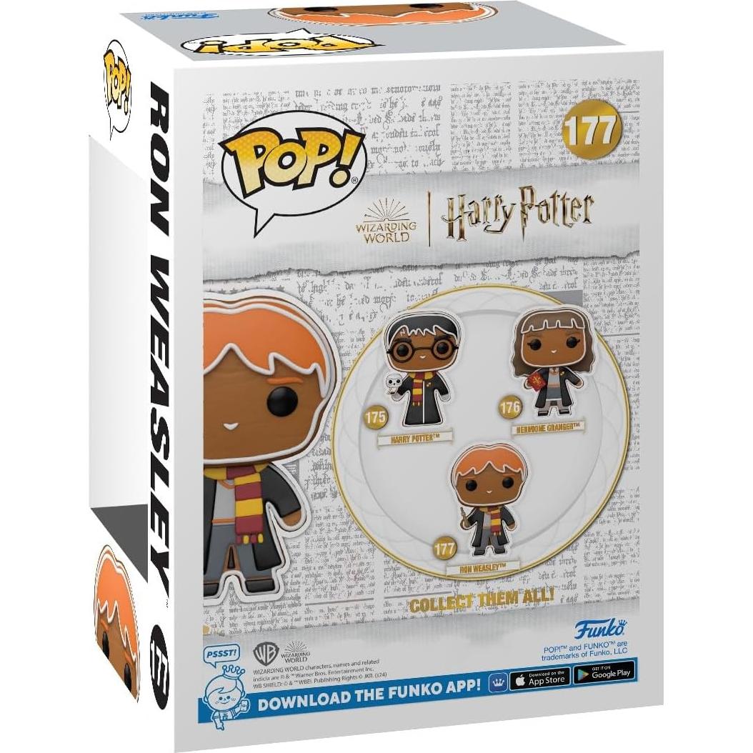 Funko POP Ron Weasley Pan de Jengibre 10 cm - Figura Coleccionable