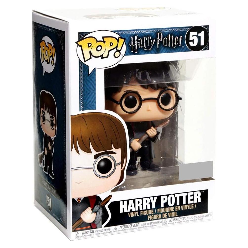 Funko POP Harry Potter con Firebolt 6.5x5x9.5cm
