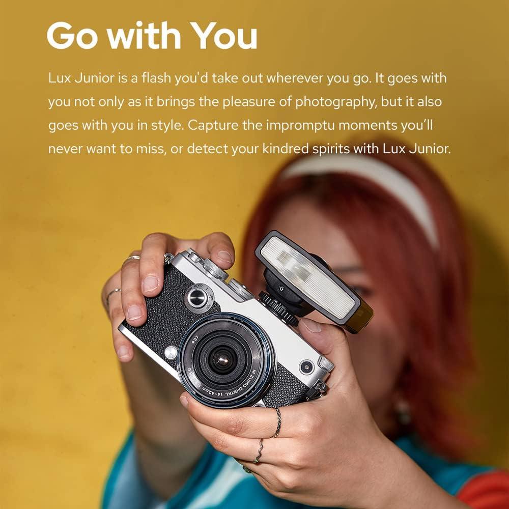 Flash GODOX Lux Junior GN12 para Cámara 6000K Manual y Automático