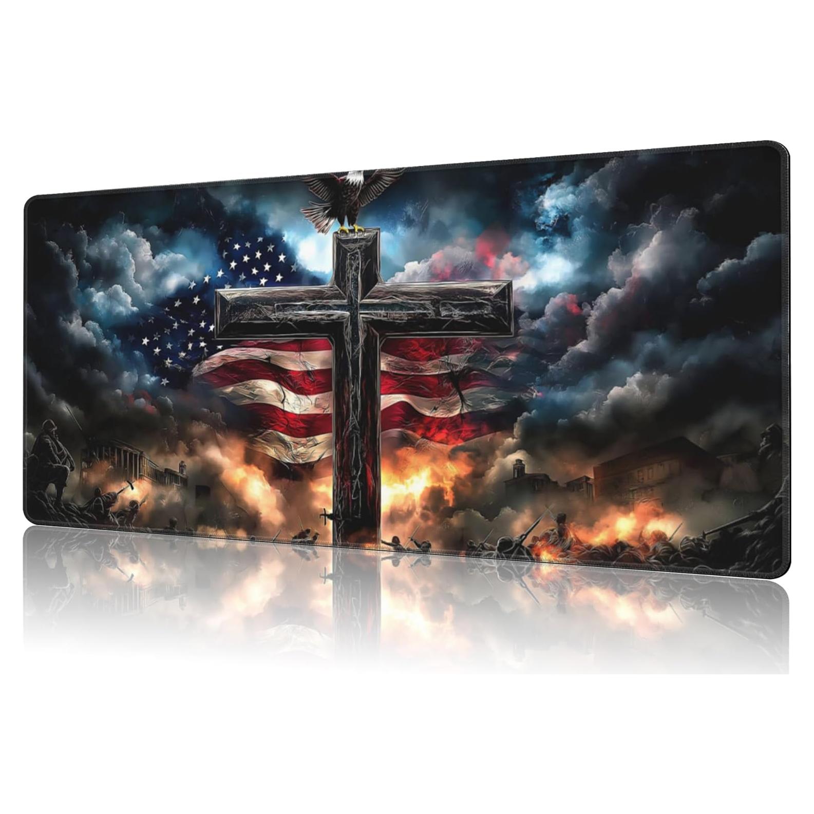 Alfombrilla de Ratón Grande NIYLYNSYN 90x40 cm Antideslizante