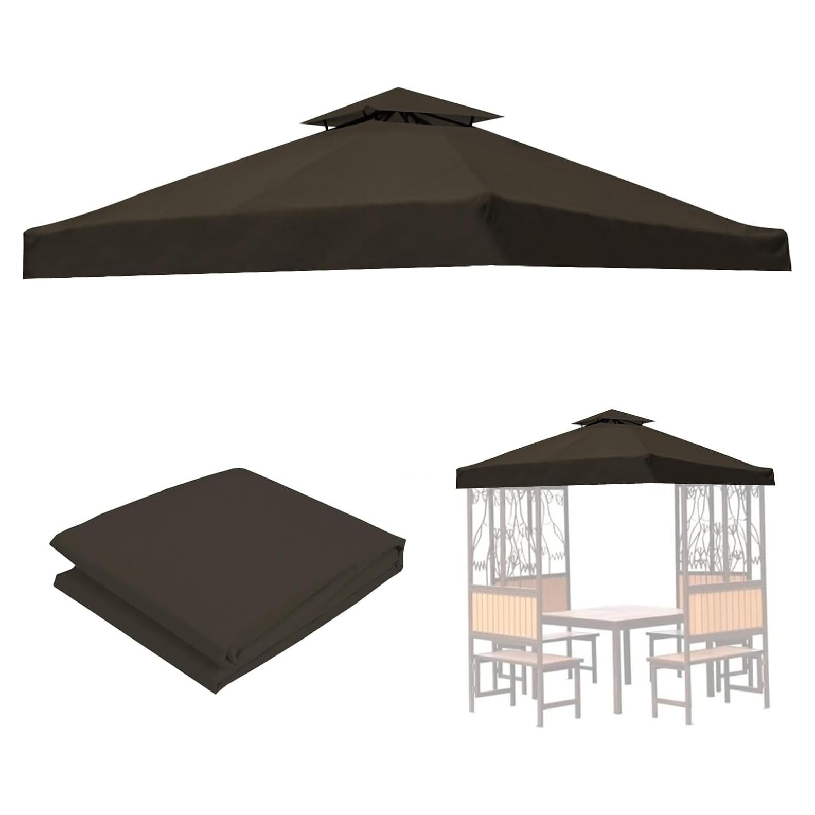 Toldo de Reemplazo LUVCMFT 10x10 Cuadrado Impermeable UV