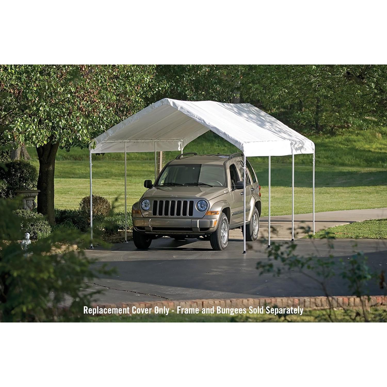 Carpa Exterior ShelterLogic MaxAP 3.05x6.1m Impermeable