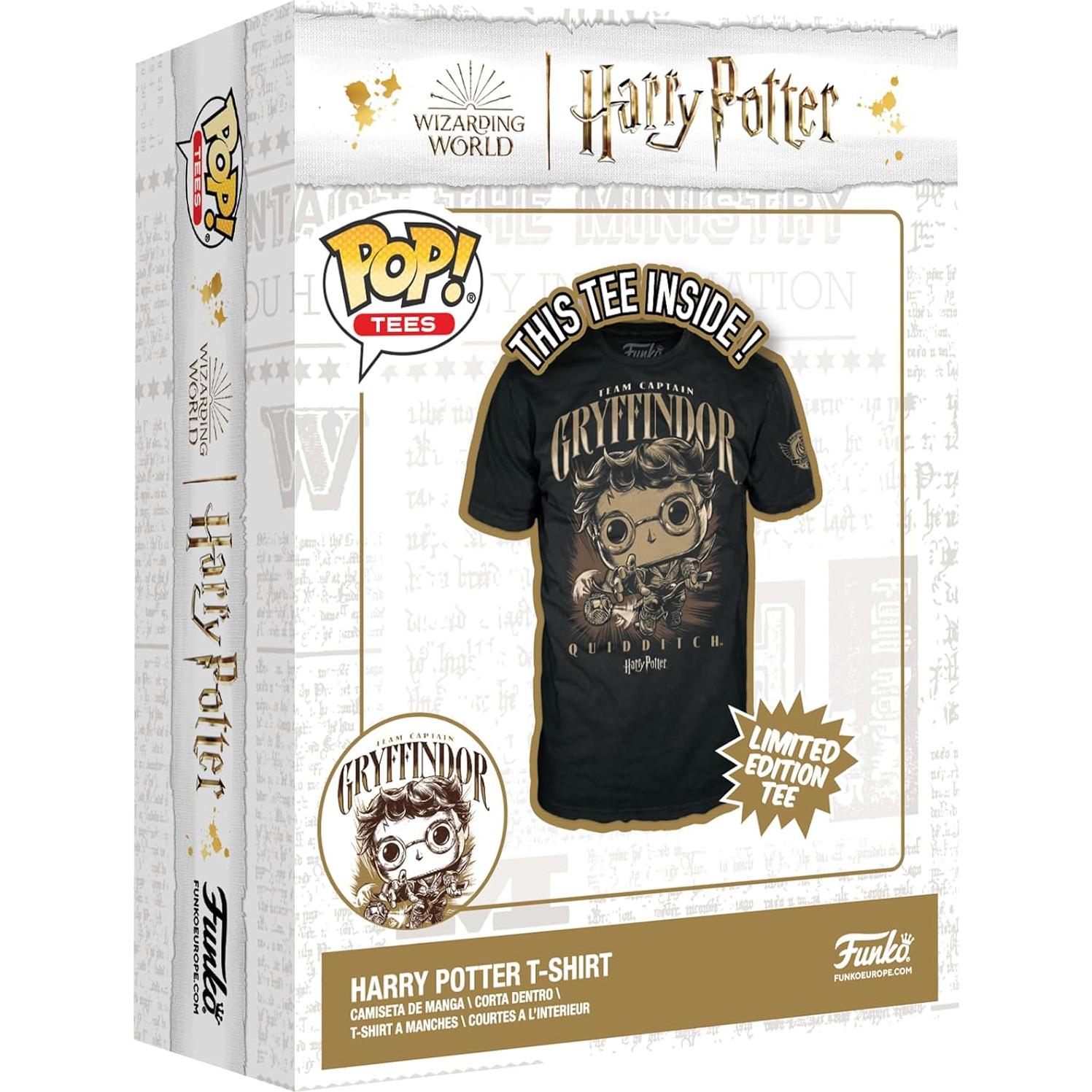 Camiseta Funko Pop! Harry Potter Quidditch Adulto XL