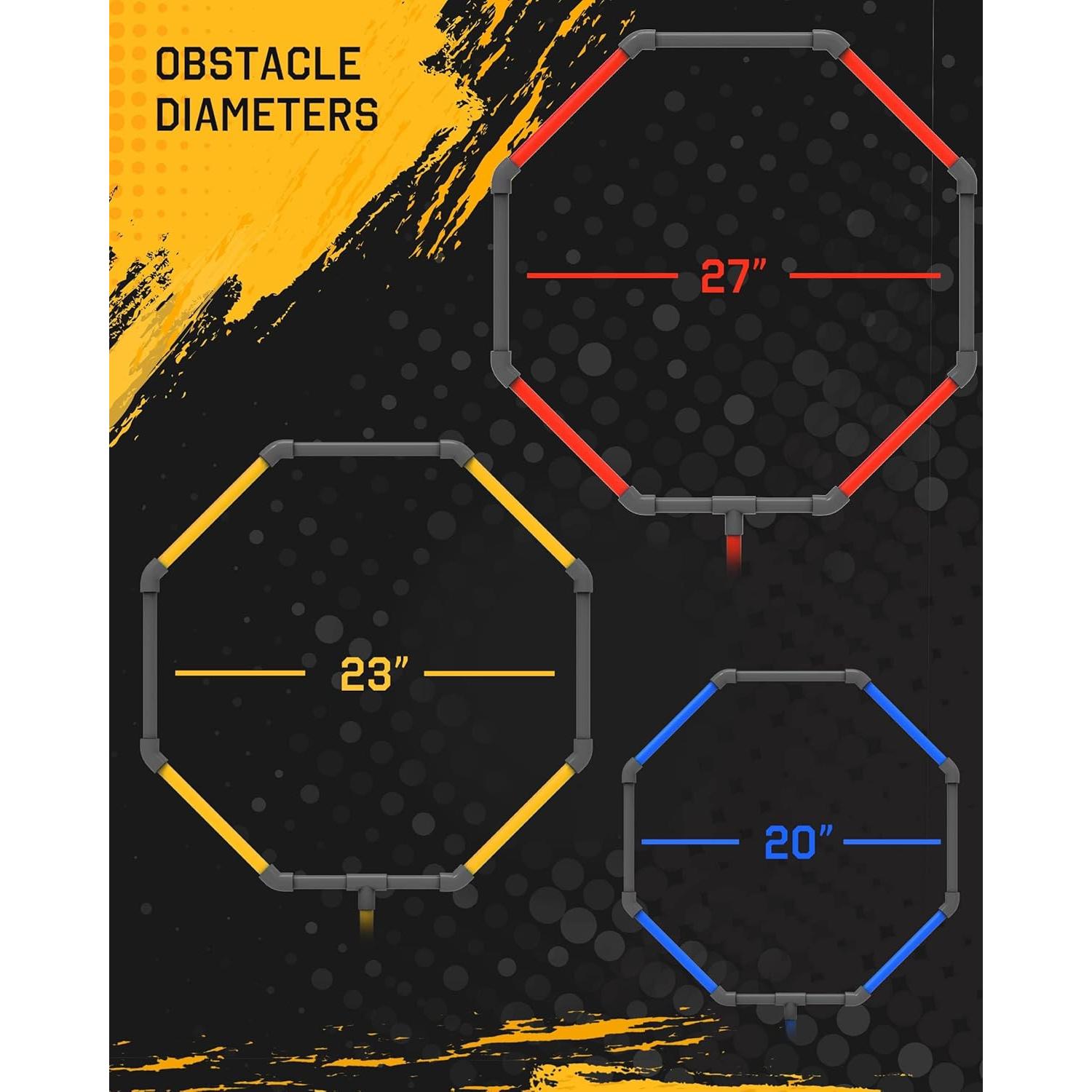 Dron RC Galvanox de Carreras con Curso de Obstáculos